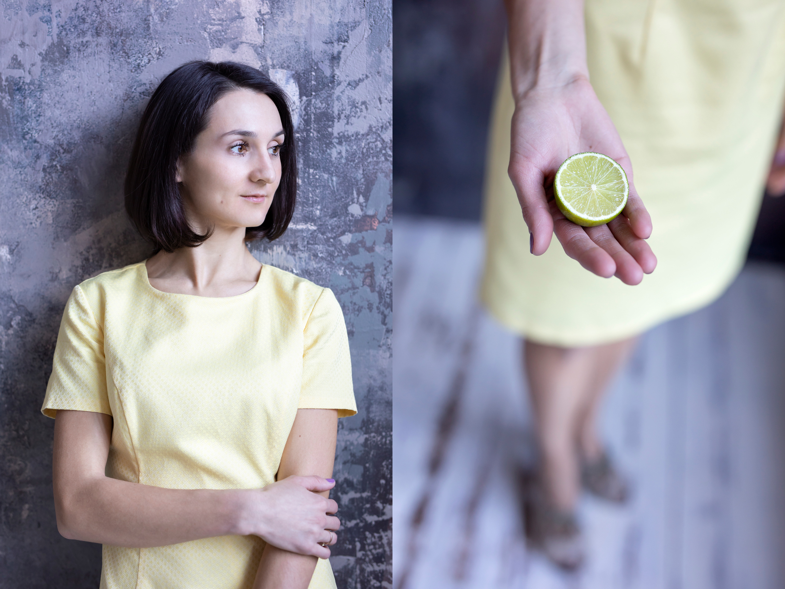 Женя в желтом. Фотограф в Москве Надуева Татьяна. Женский портрет, детский портрет, с