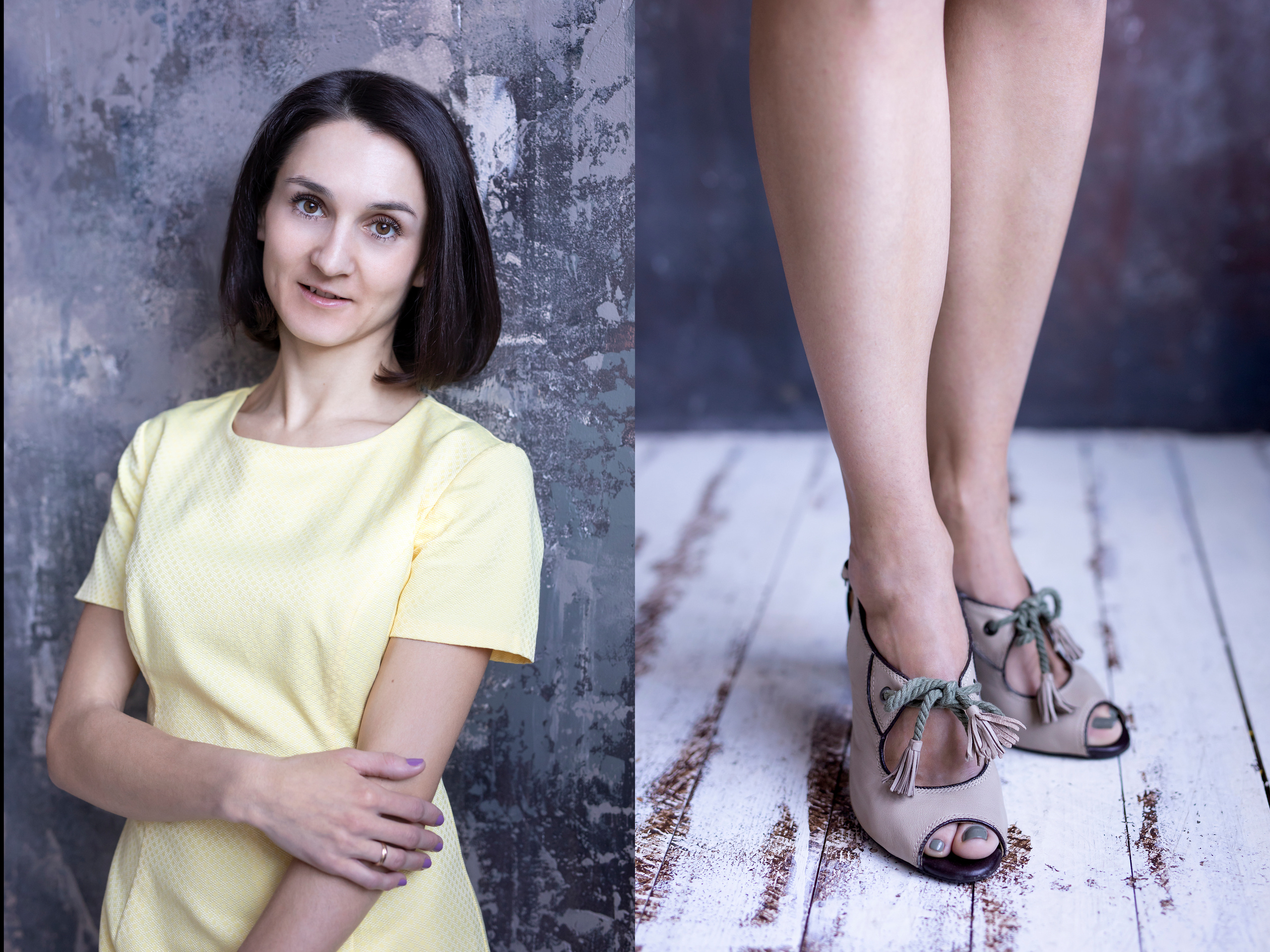 Женя в желтом. Фотограф в Москве Надуева Татьяна. Женский портрет, детский портрет, с