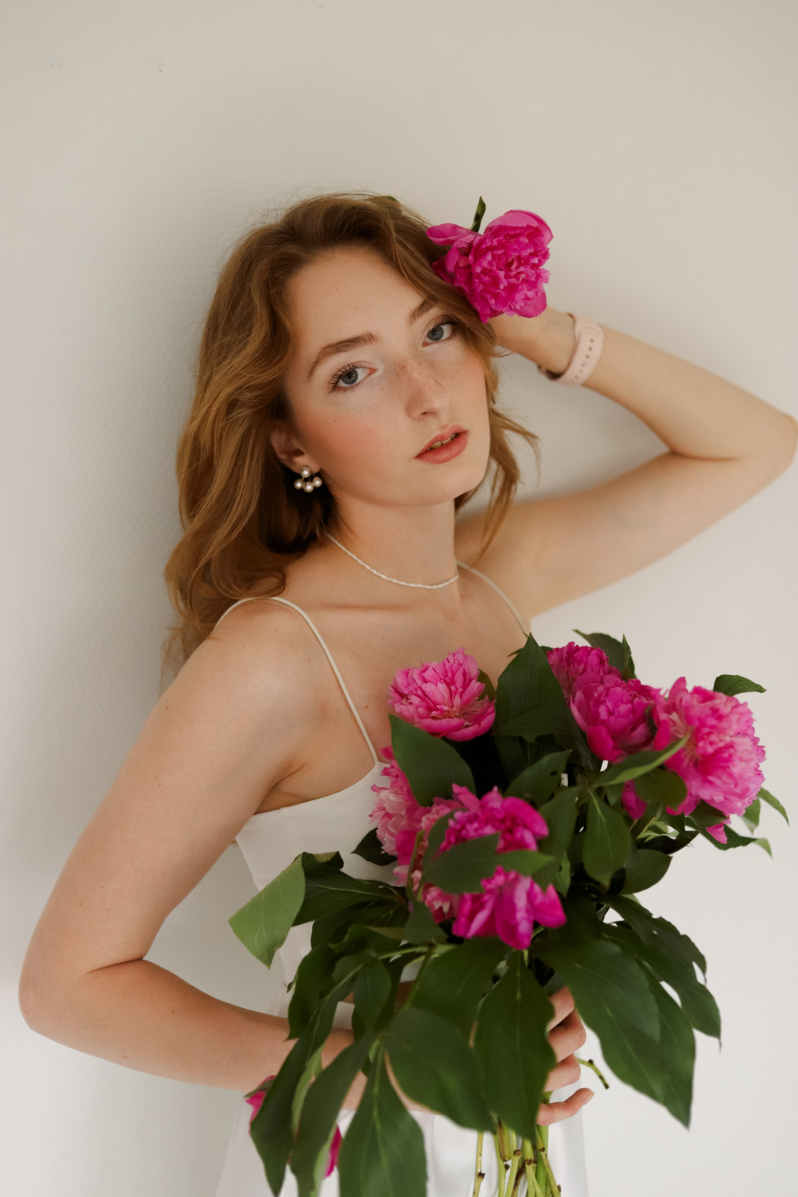 Яна — Живые пионы. Kate Bunny | фотограф и видеограф в Люберцах