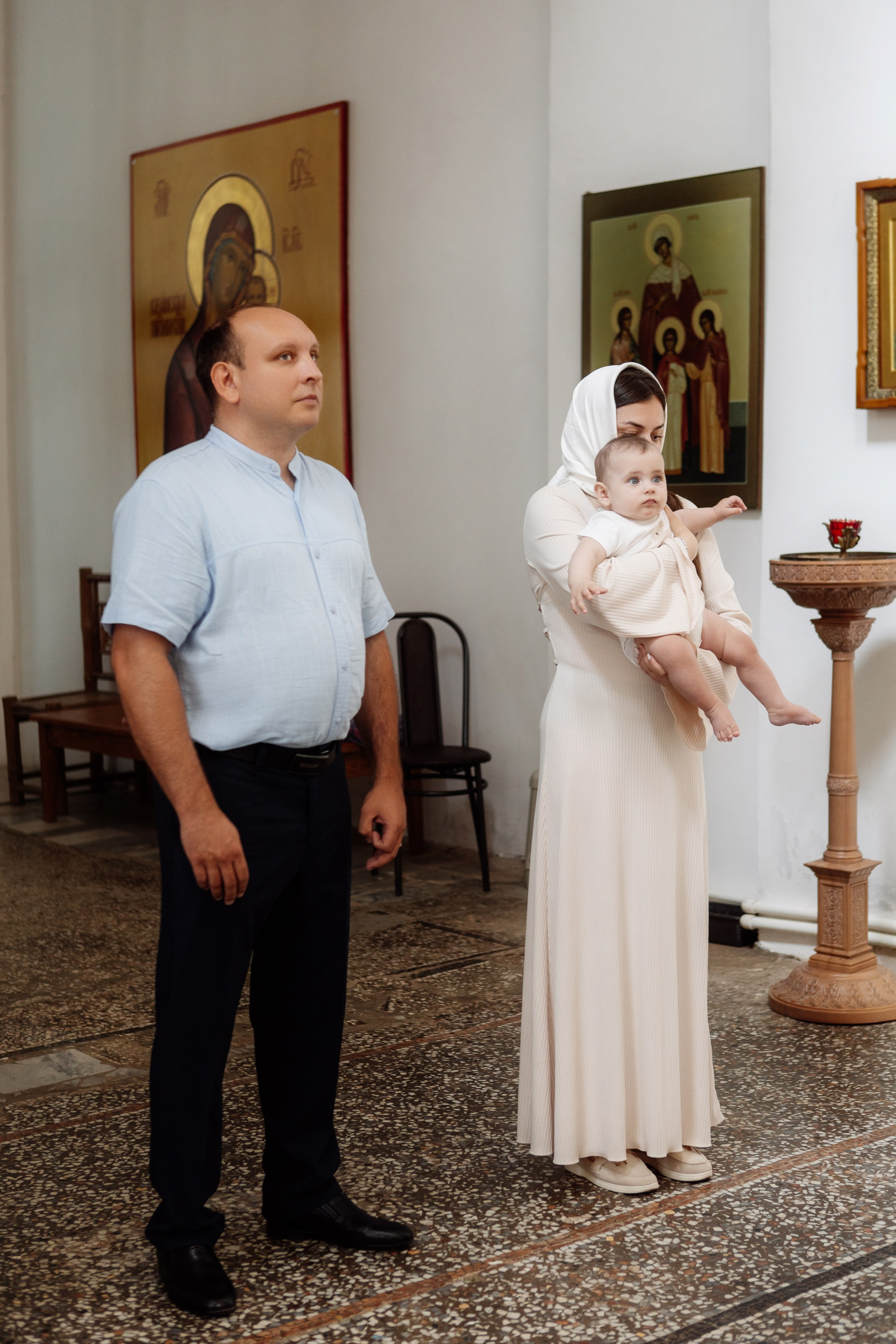Крещение Миланы. Свадебный фотограф Москва и МО
