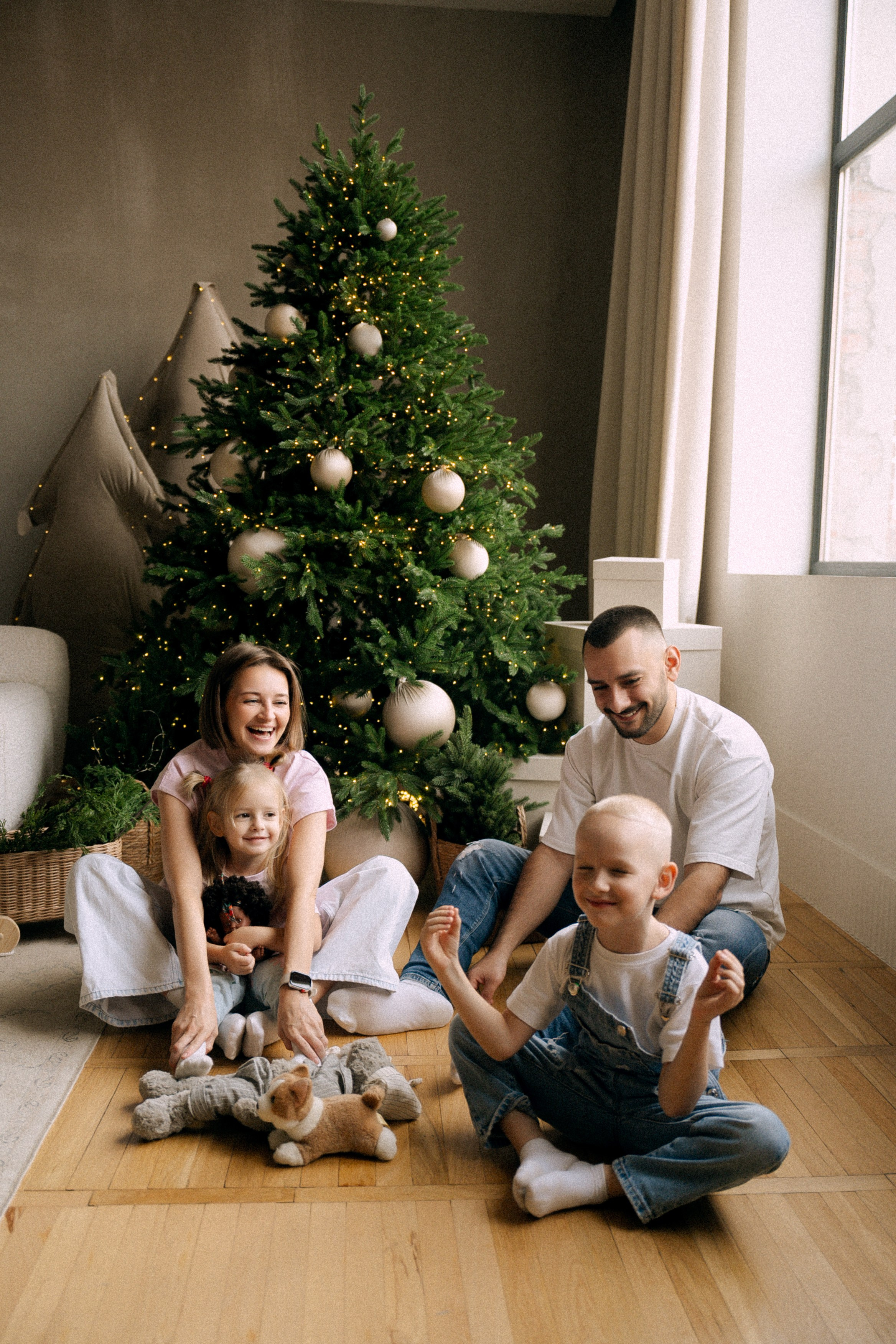 Семейная новогодняя. Фотограф с психологическим образованием