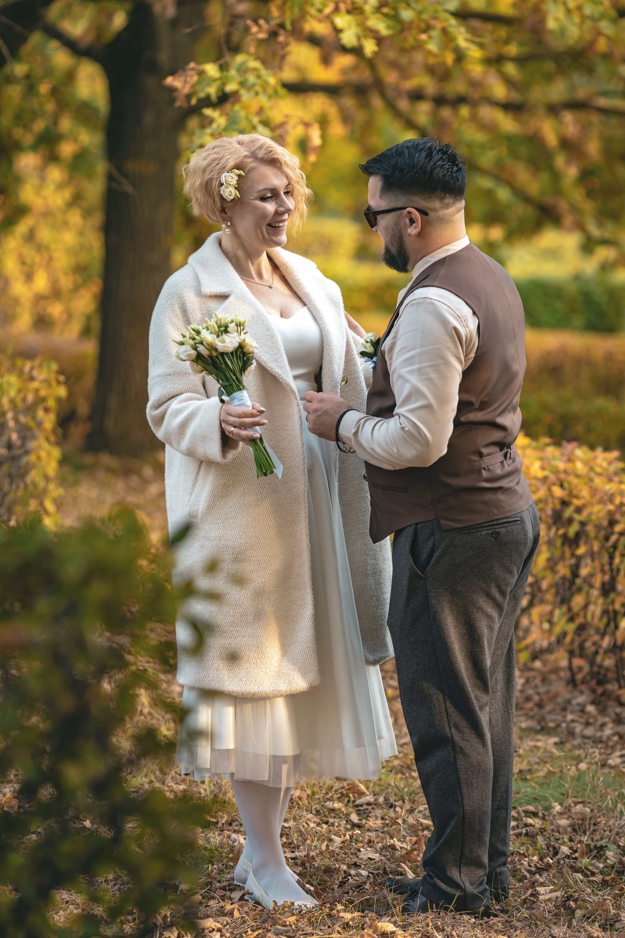 Свадебная прогулка Василия и Натальи. Детский и семейный фотограф Евгения Вахнеева Москва Зеленоград