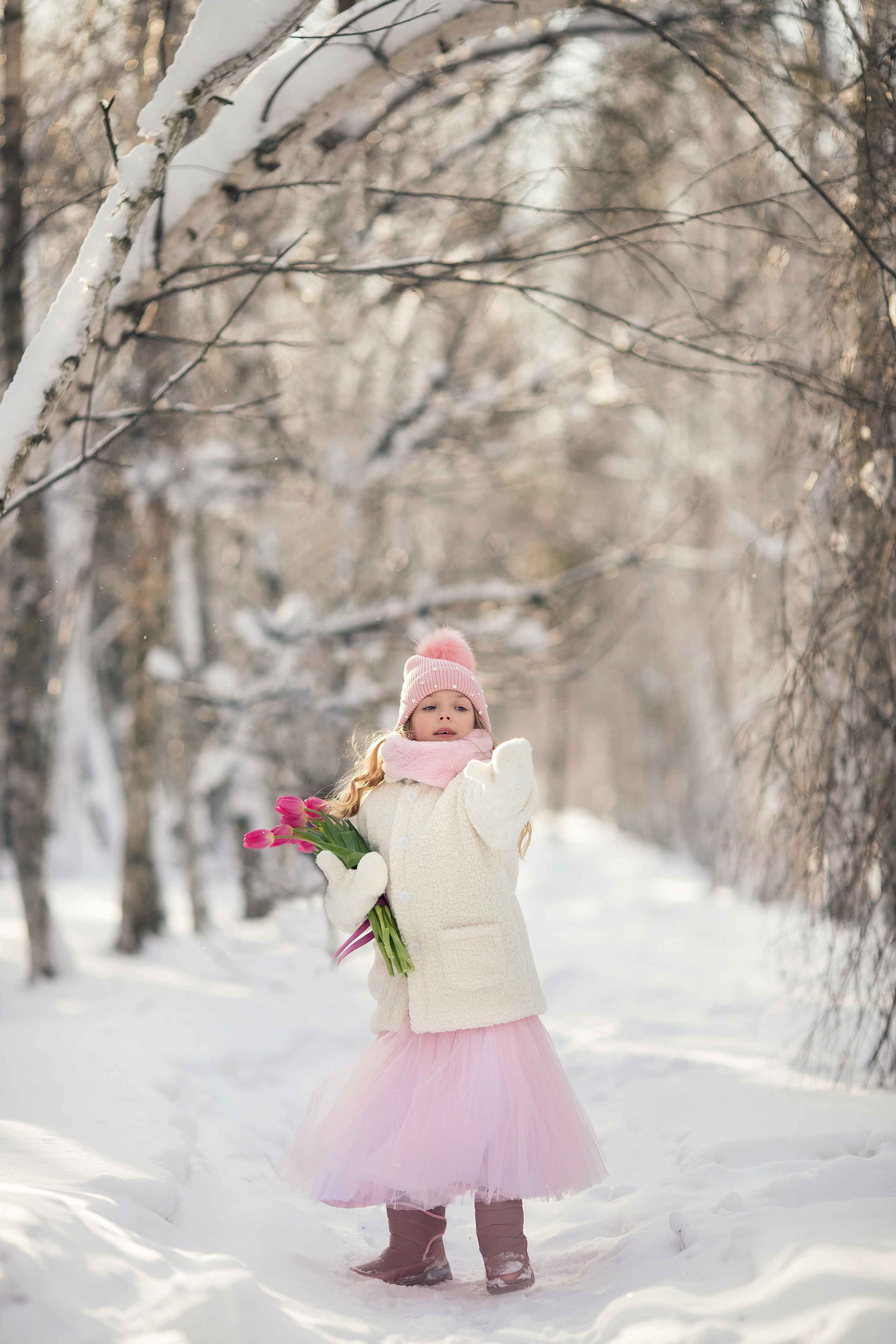 Навстречу весне. Семейный и детский фотограф в Саратове Полина Коткина