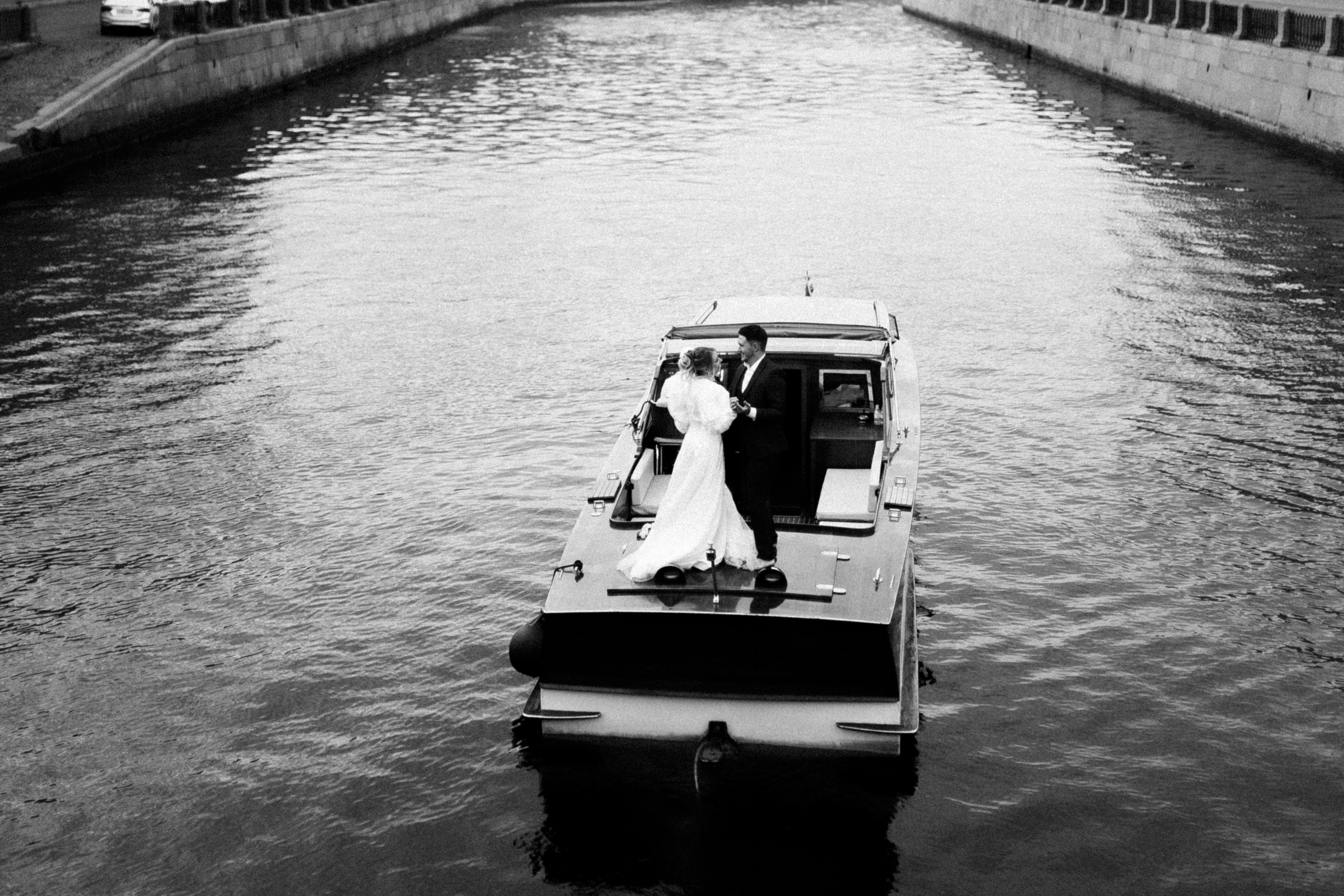 На катере. Фотограф в Санкт-Петербурге