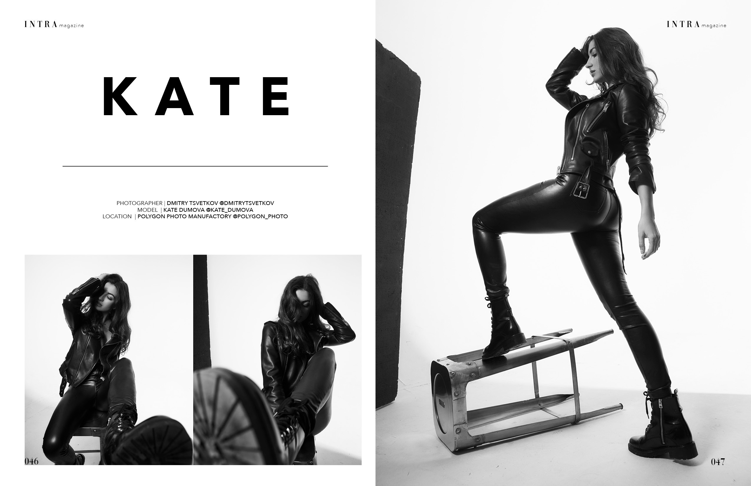 Публикация в фэшн журнале