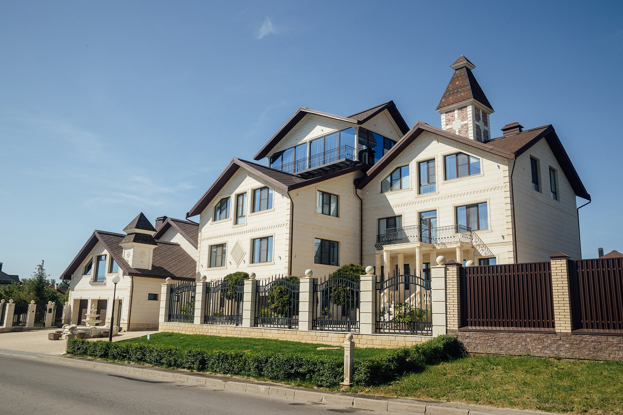 Съёмка загородного посёлка. Фотограф для бизнеса. Павел Козырь