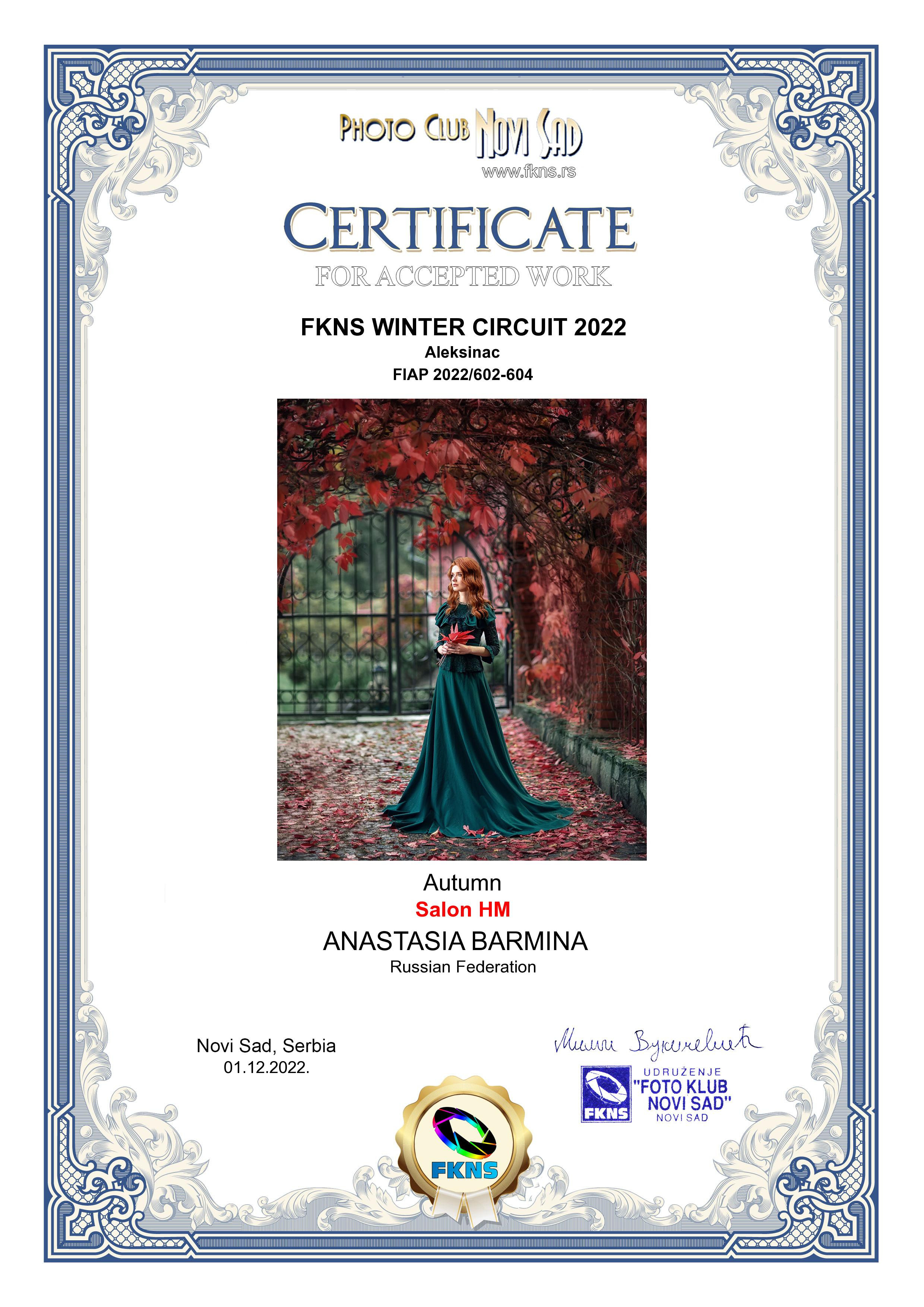 Достижения. Фотограф Бармина Анастасия | Екатеринбург