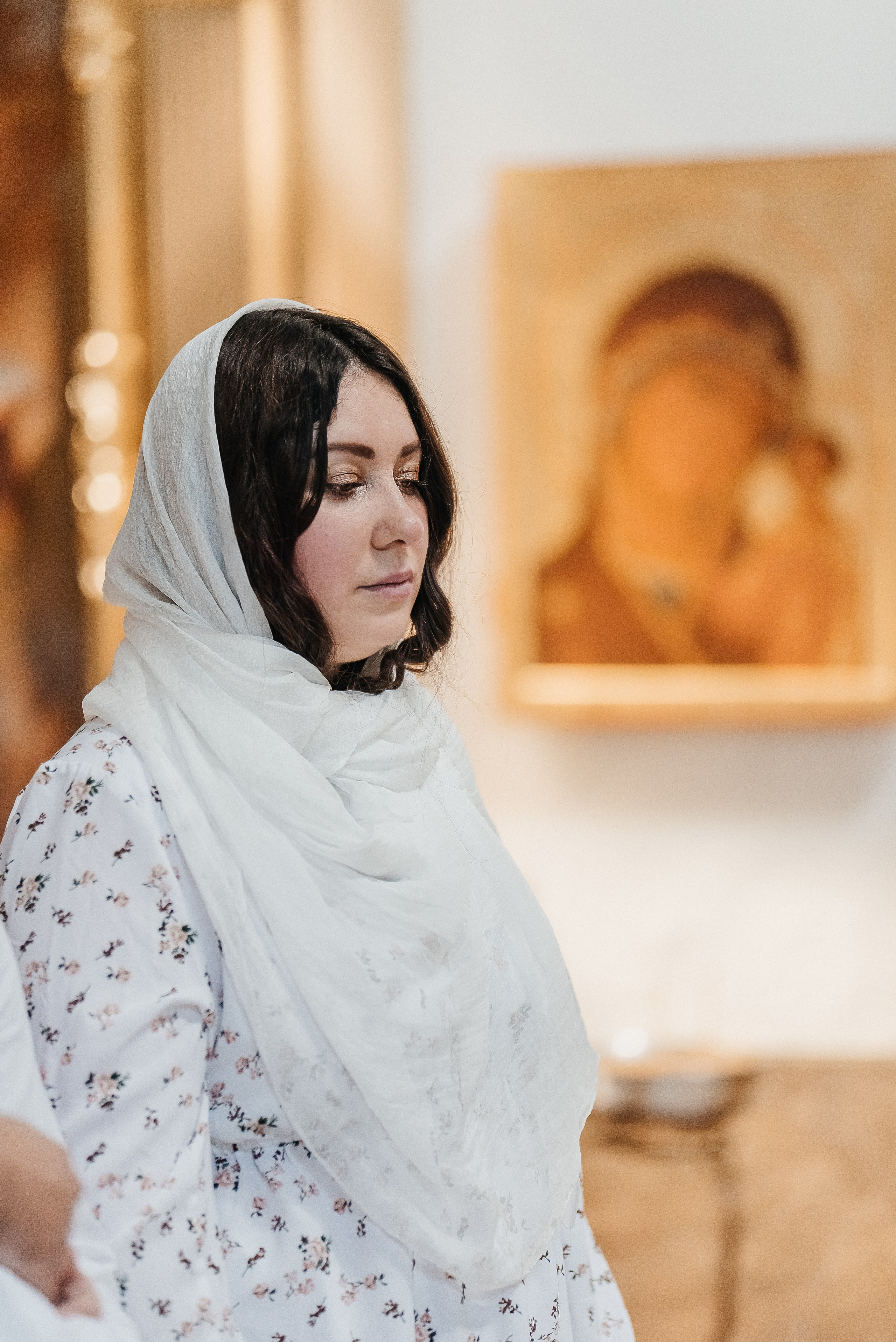 Крестины Ирины //// Храм святых апостолов Петра и Павла. Семейный и детский фотограф в Туле