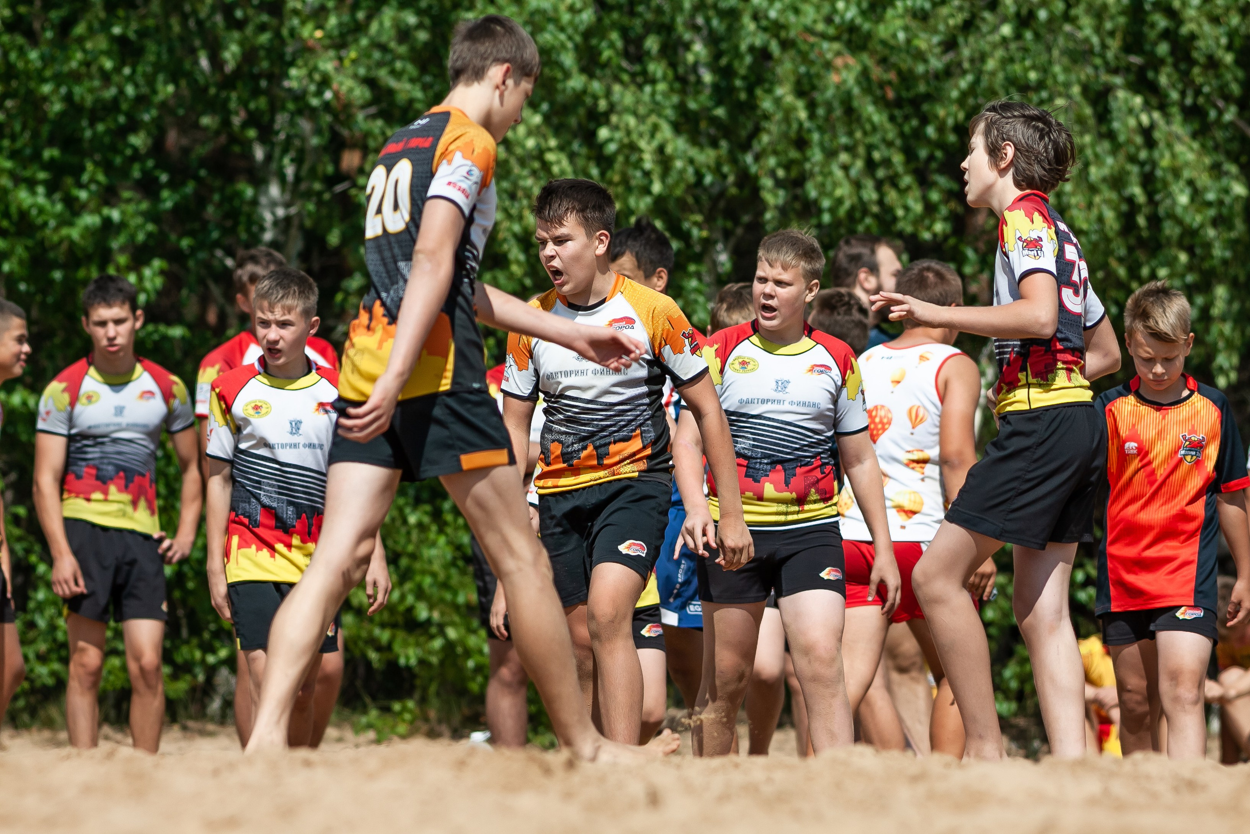 «Кубок «Молота» по пляжному Регби. Фотография