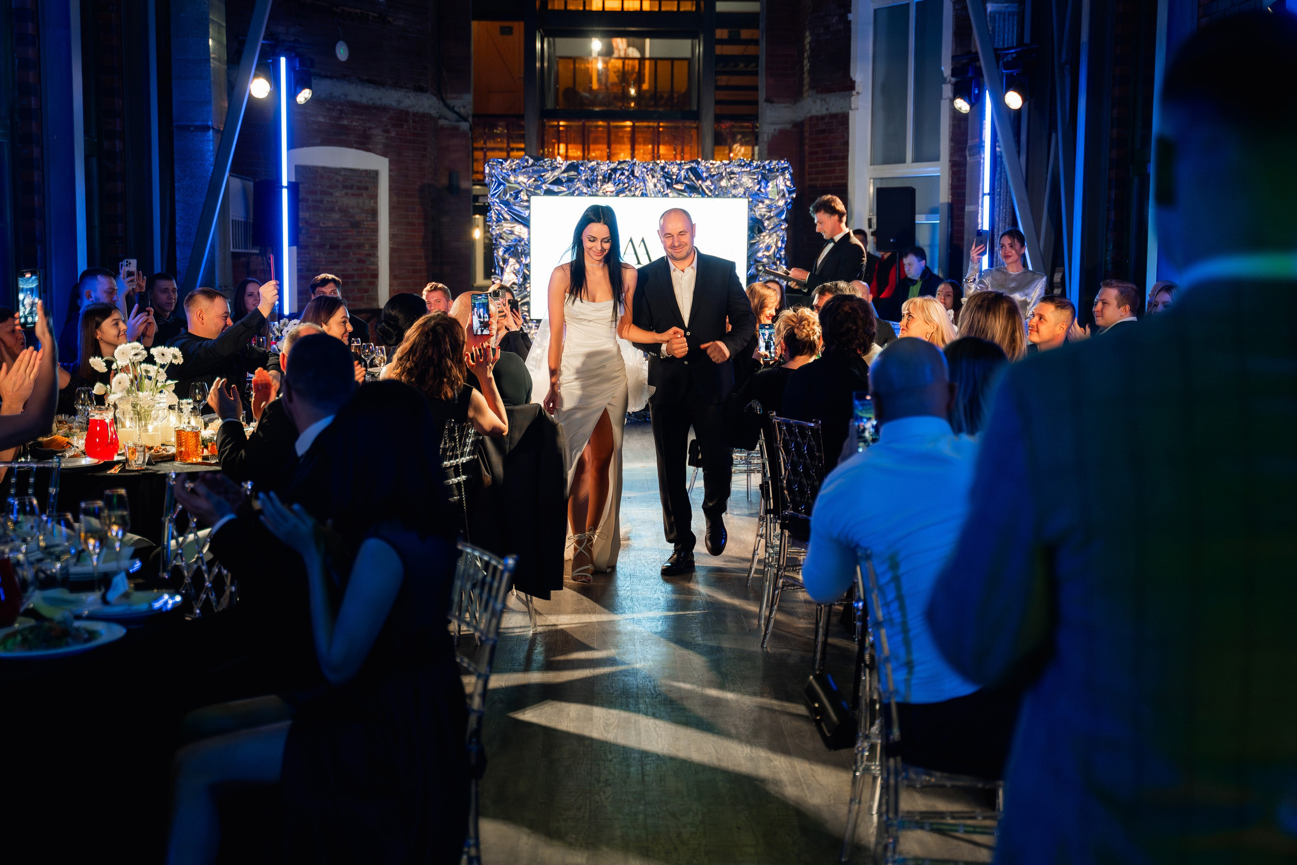 Свадебный банкет. Свадебный фотограф Москва и МО