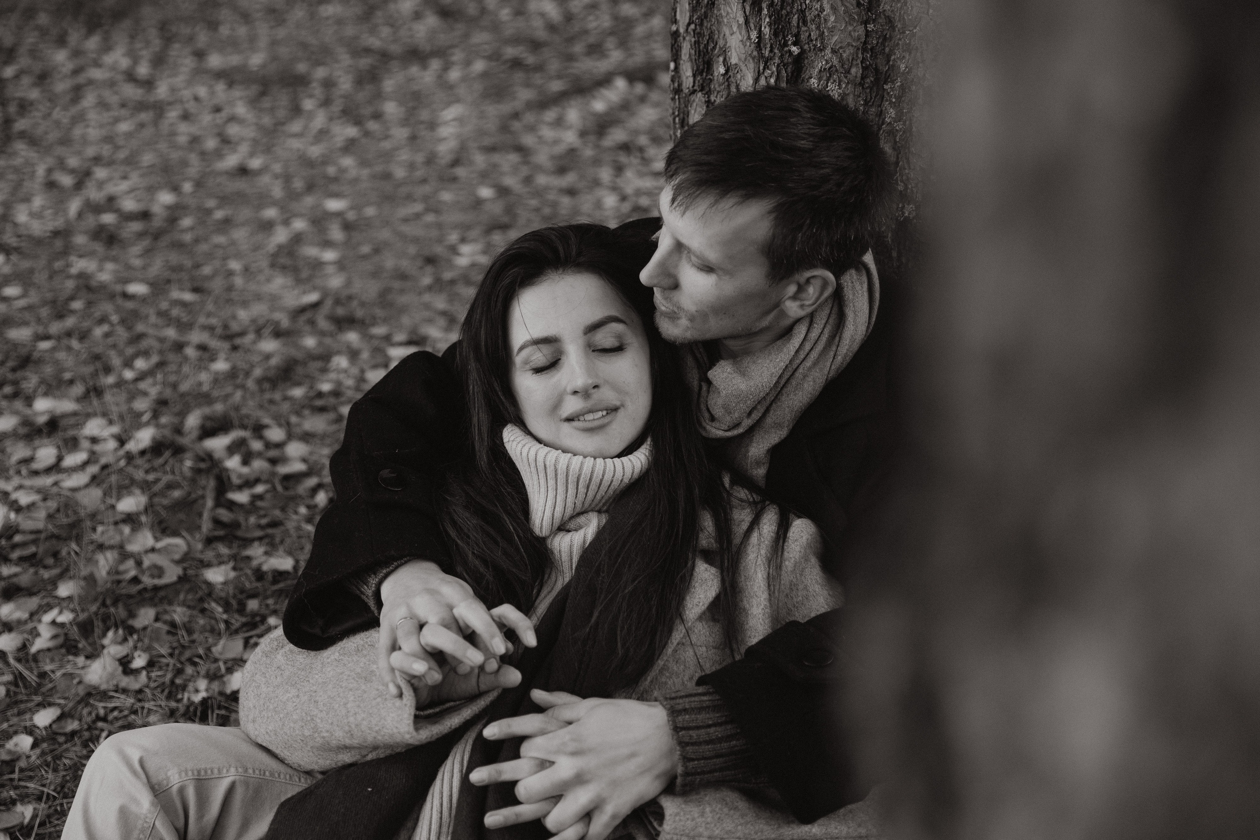 Миша и Юля, осень. Фотограф Ульяна Дивина в Нижнем Новгороде и Нижегородской области