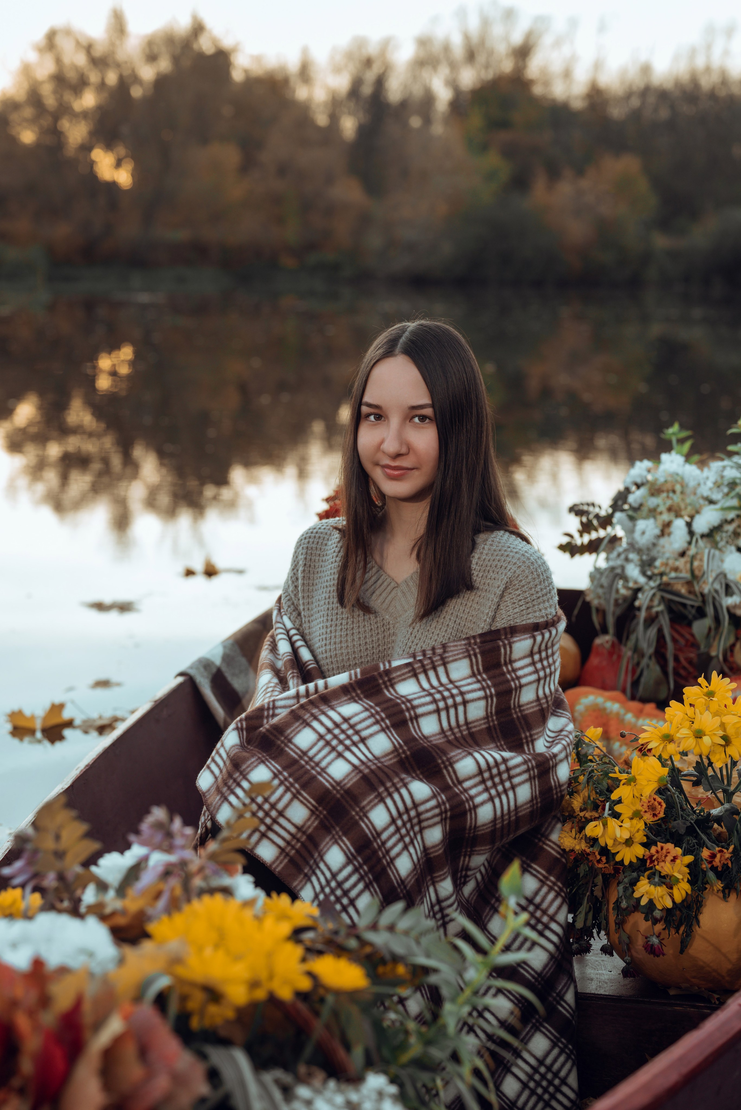 Фотопроект с осенней лодкой. Фотограф в городе Салават