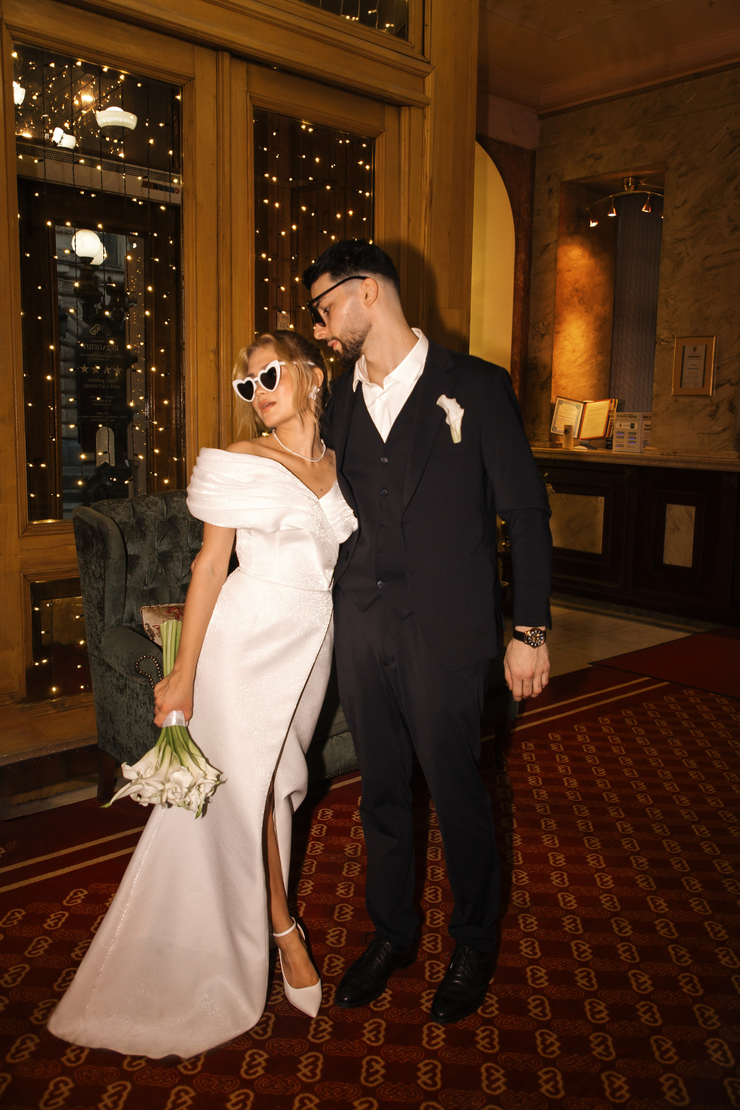 Петровские линии. Фотограф Антон Стренковский. Свадебная хроника в Москве