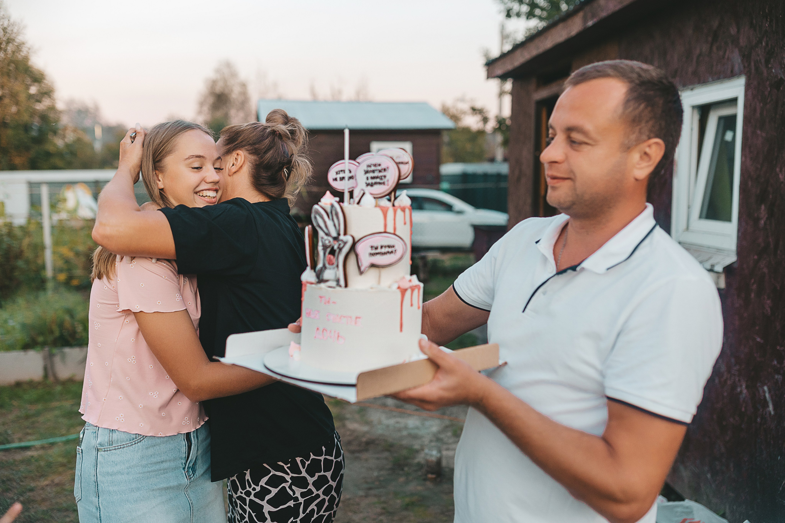 Репортаж дня рождения на даче. Семейный и женский фотограф в Москве Надежда Воробьева