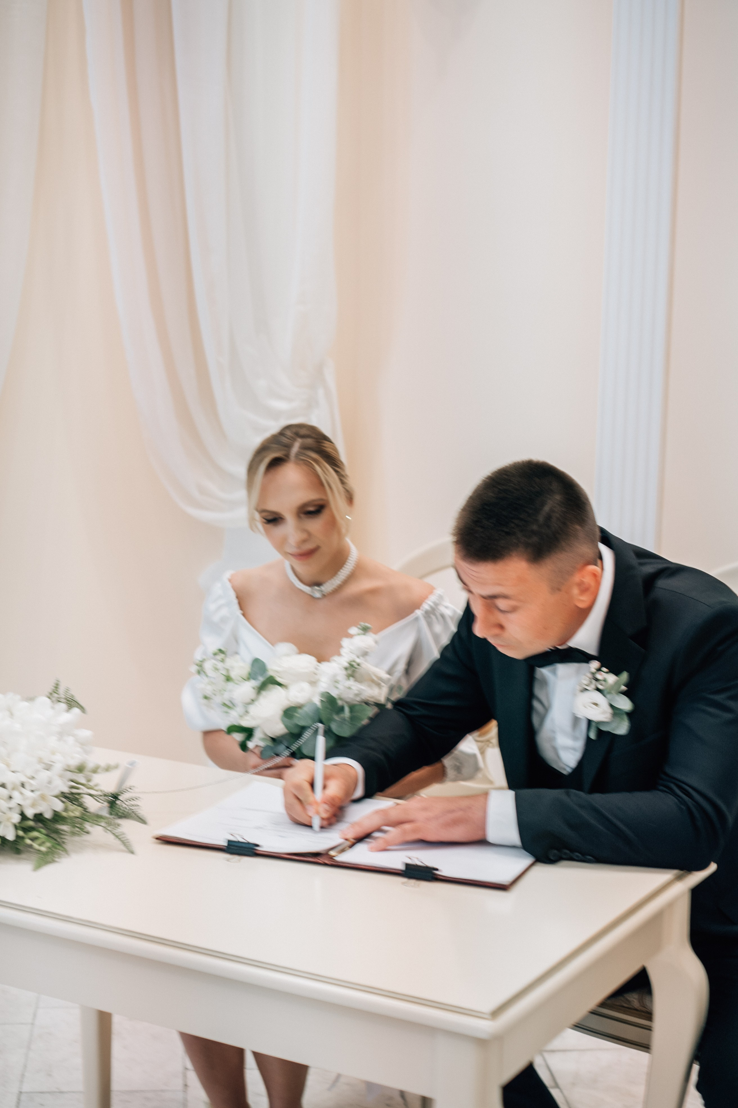 РЕПОРТАЖ В ЗАГСЕ. Профессиональный фотограф, Санкт-Петербург — Виктория Богомолова