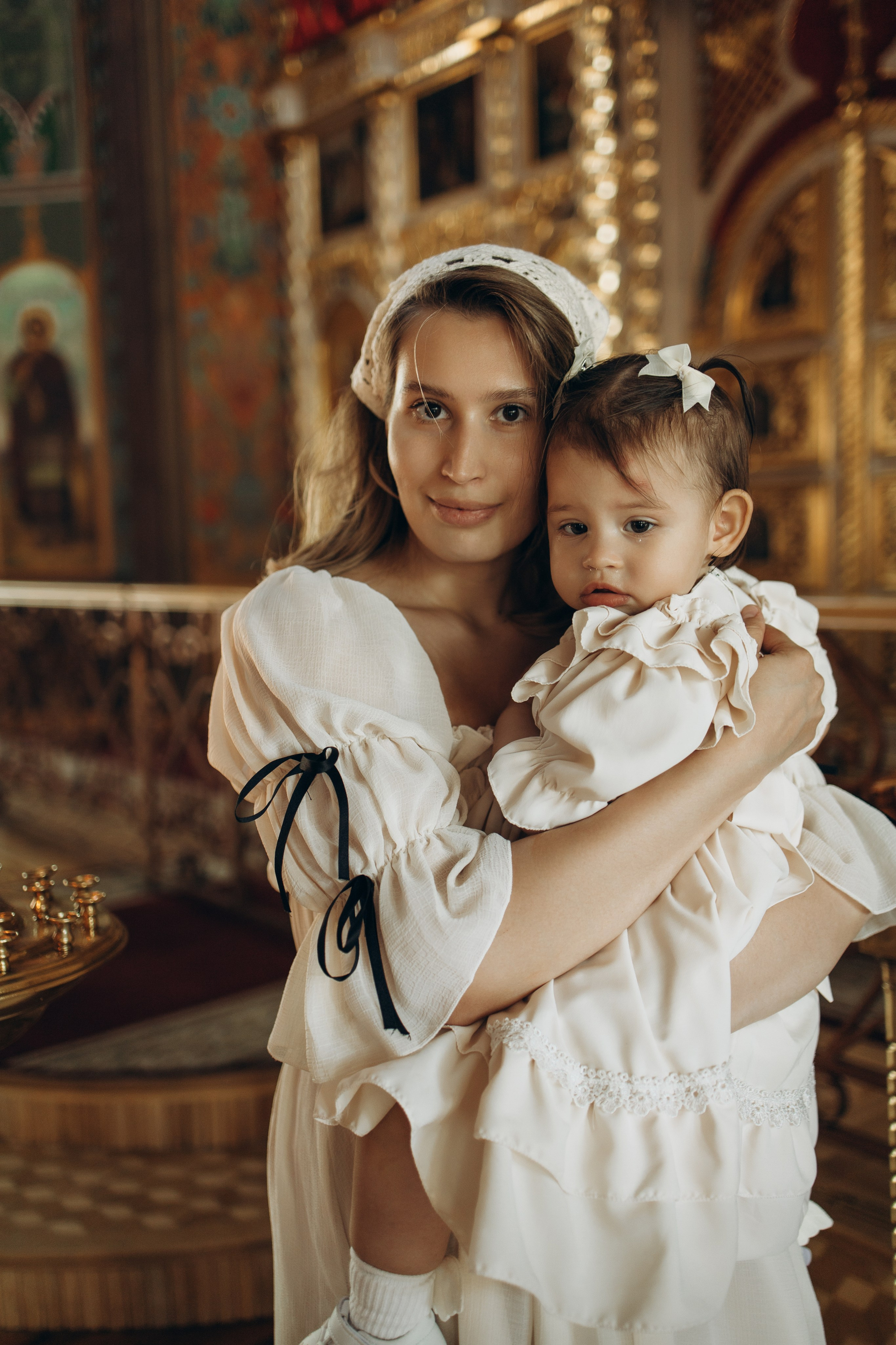 Крещение Стефании. Самый теплый фотограф в Краснодаре Рябоконь Ксения