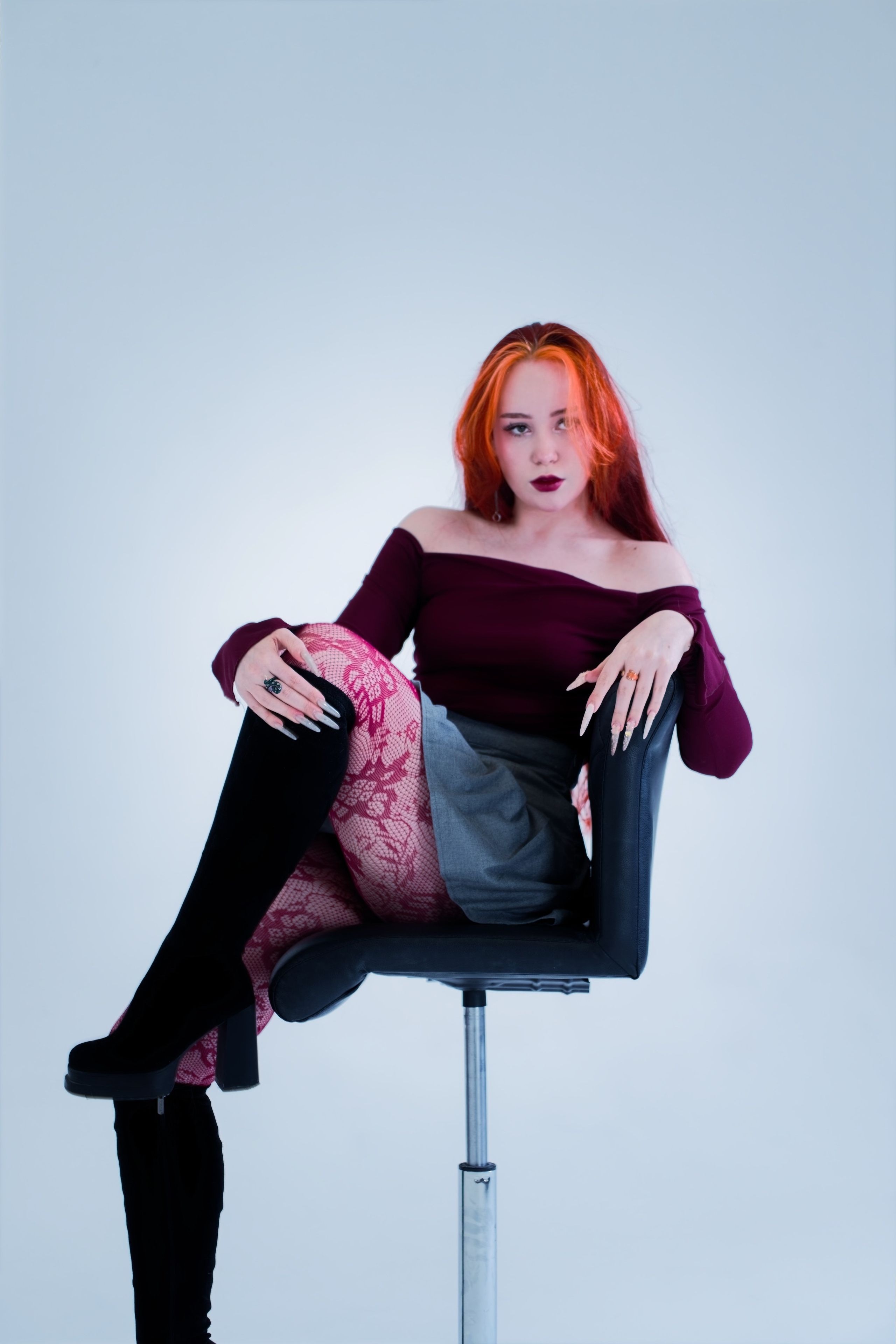 Лиса. Циклорама. Фотограф Денис Шемет