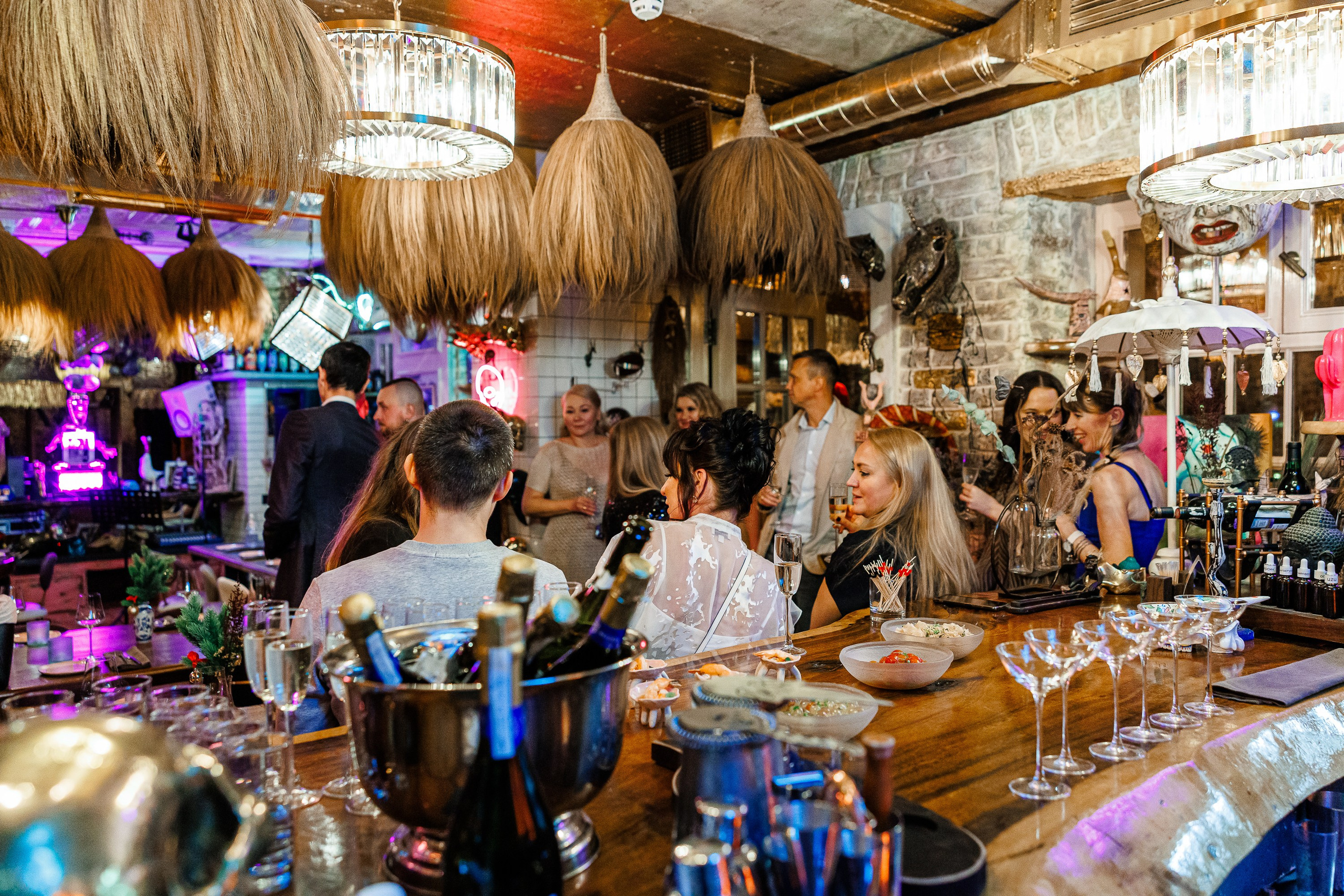 Новогодний корпоратив в Villa Mr Pinky. Фотограф в Санкт-Петербурге — Сергей Петров