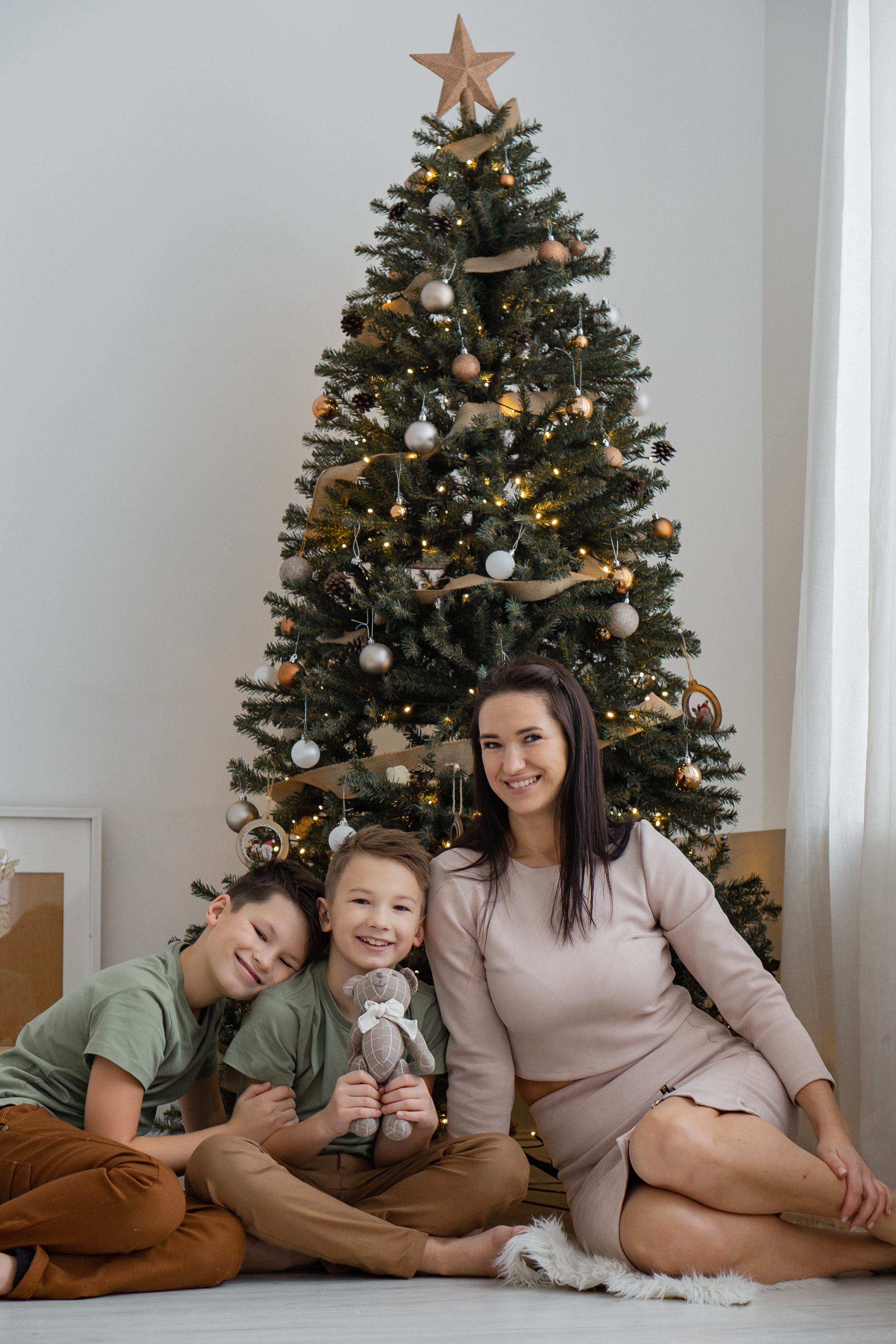 Семья Н. в фотостудии. Фотограф Ольга Игорева