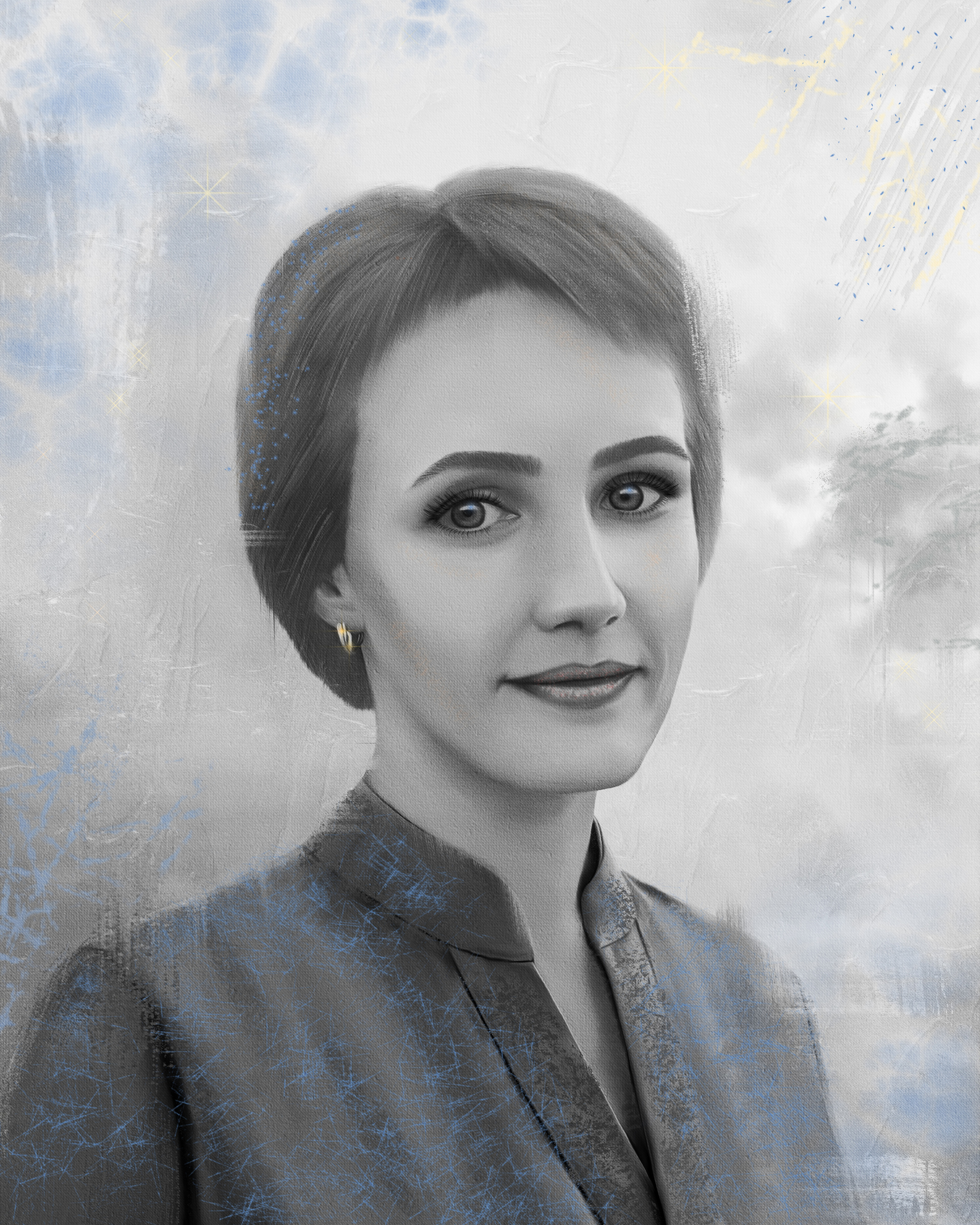 цифровой портрет, цифровая живопись, арт, цифровой коллаж, масляная живопись, портрет, картина маслом, цифровой портрет по фотографии