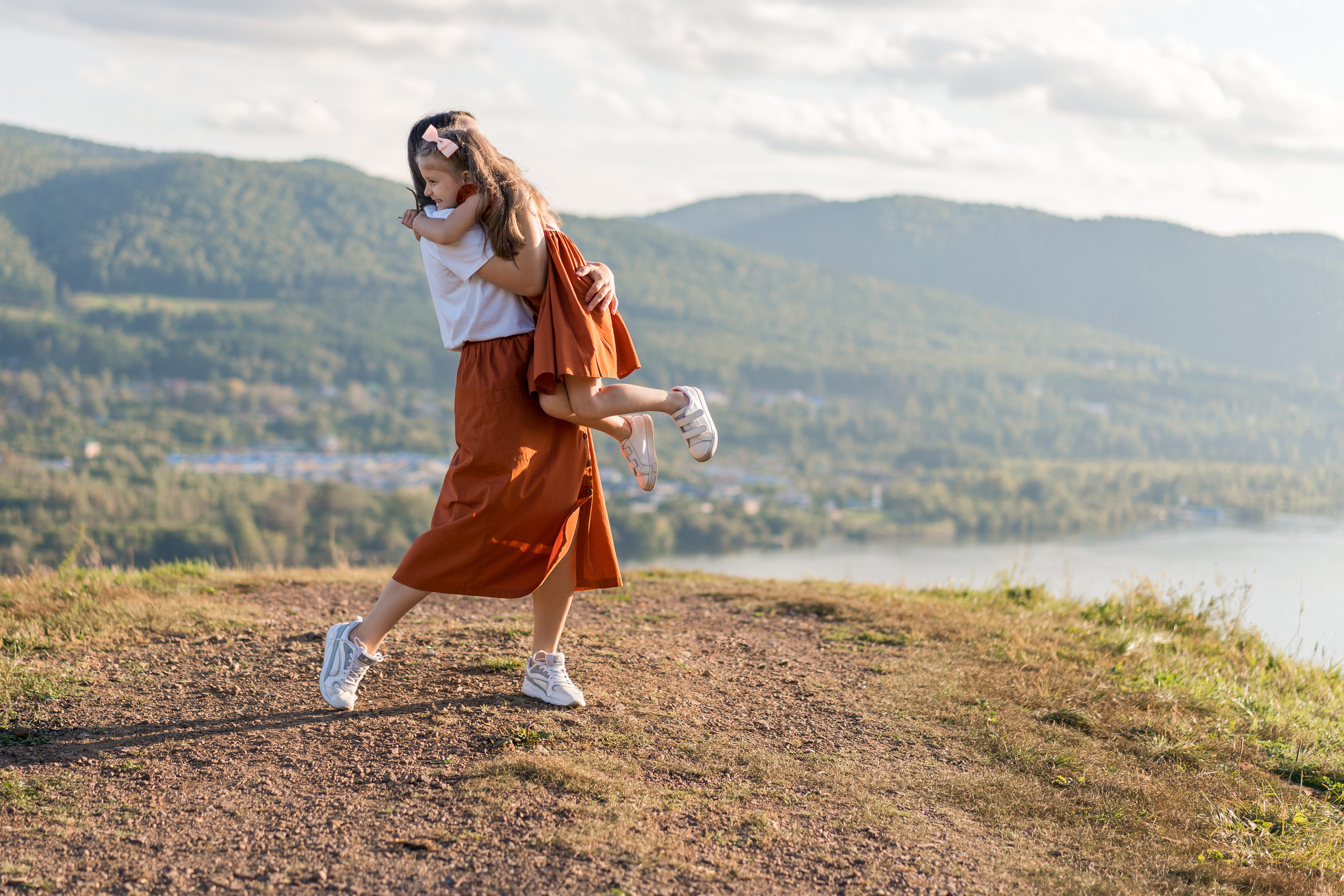 семейная фотосессия, семейный фотограф Красноярск, мама и дочка