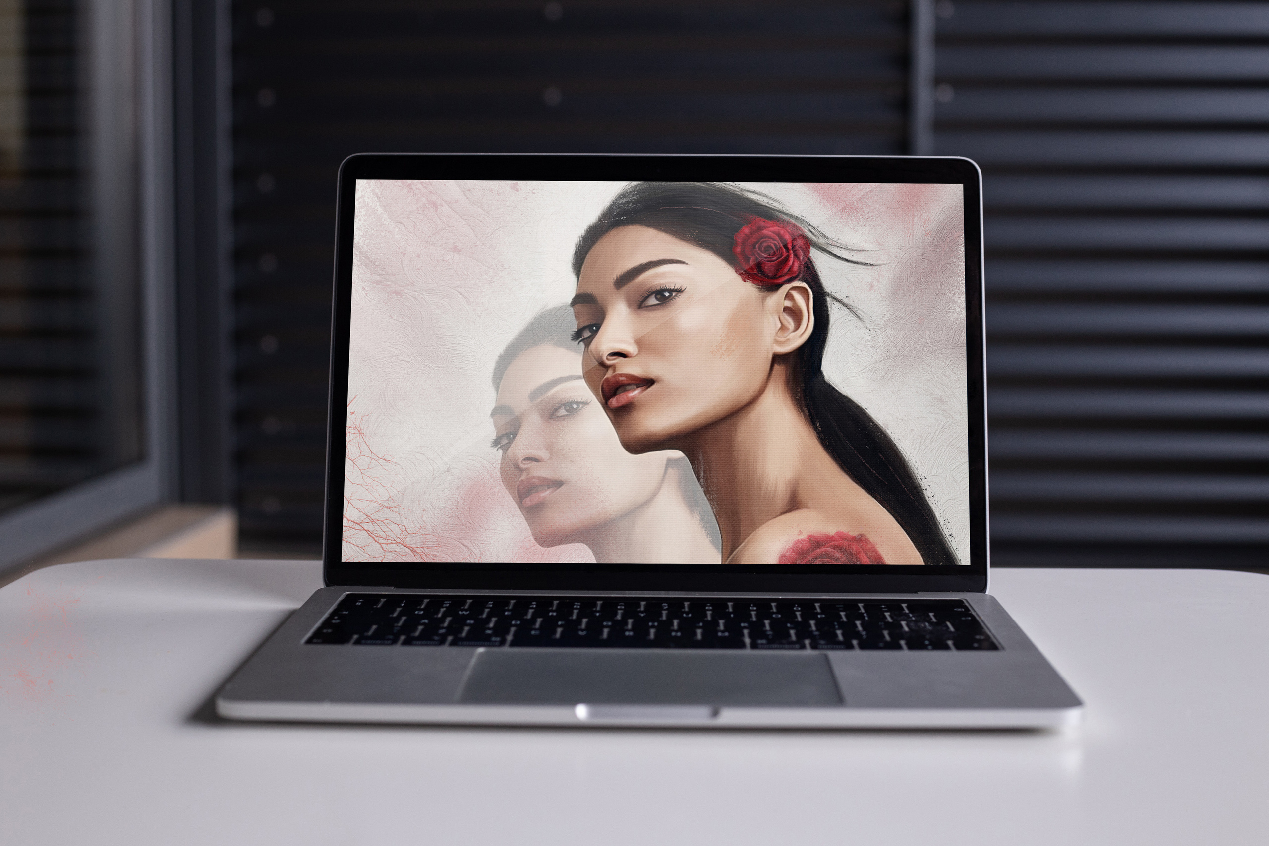 цифровой портрет, цифровая живопись, арт, цифровой коллаж, масляная живопись, портрет, картина маслом, цифровой портрет по фотографии, заставка на ноутбук