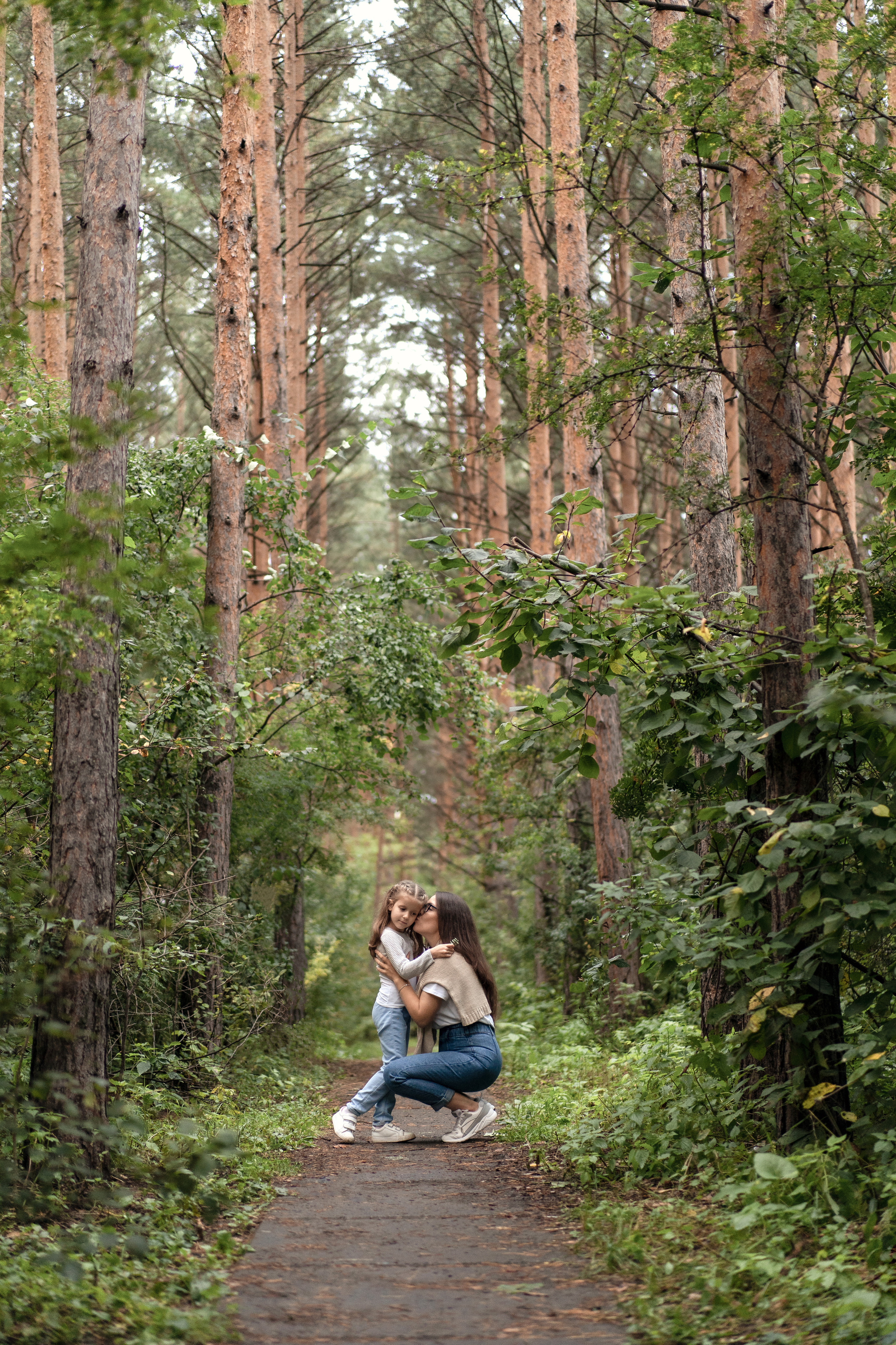 семейная фотосессия, семейный фотограф Красноярск, мама и дочка