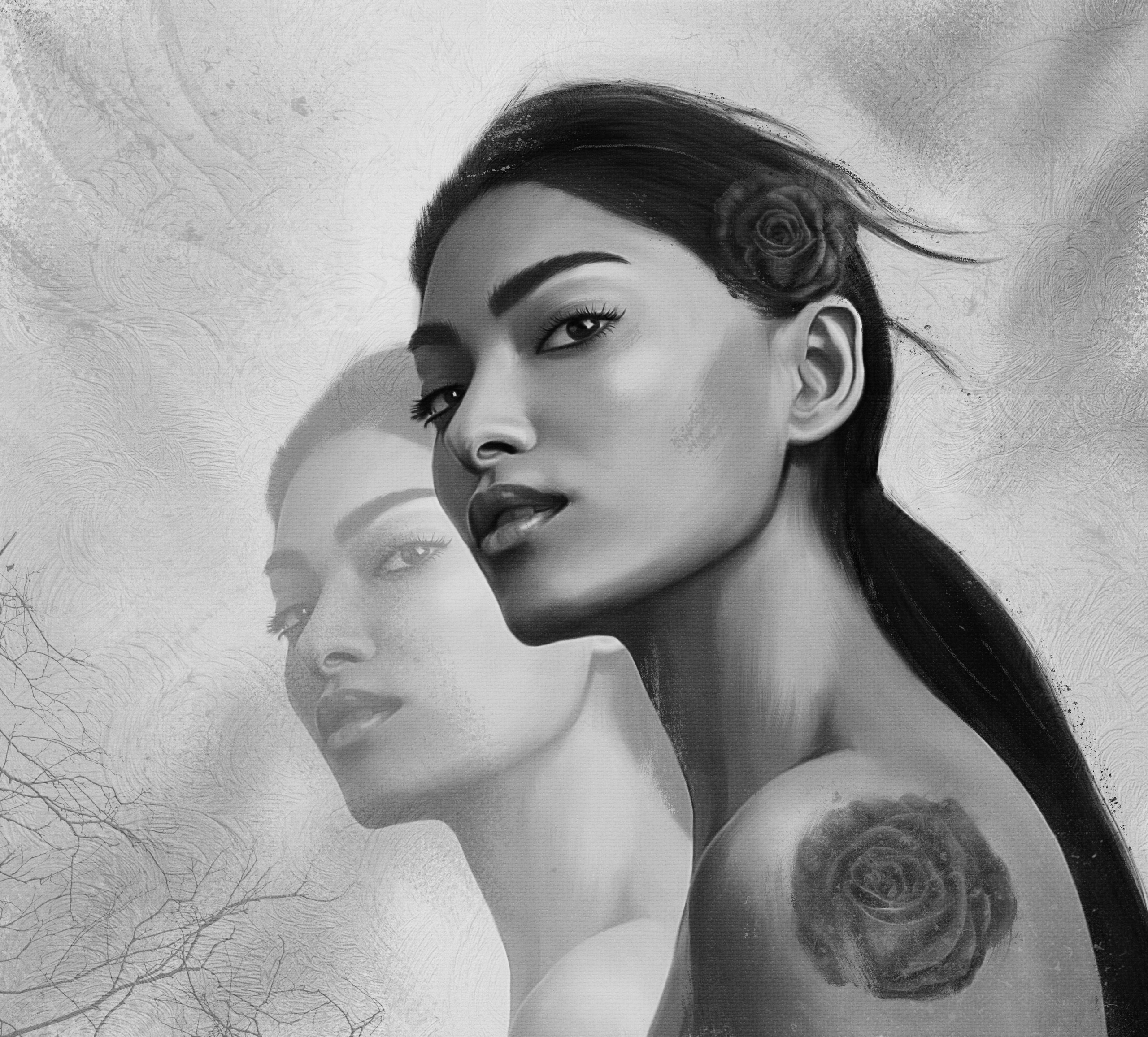 цифровой портрет, цифровая живопись, арт, цифровой коллаж, масляная живопись, портрет, картина маслом, цифровой портрет по фотографии, креативный подарок