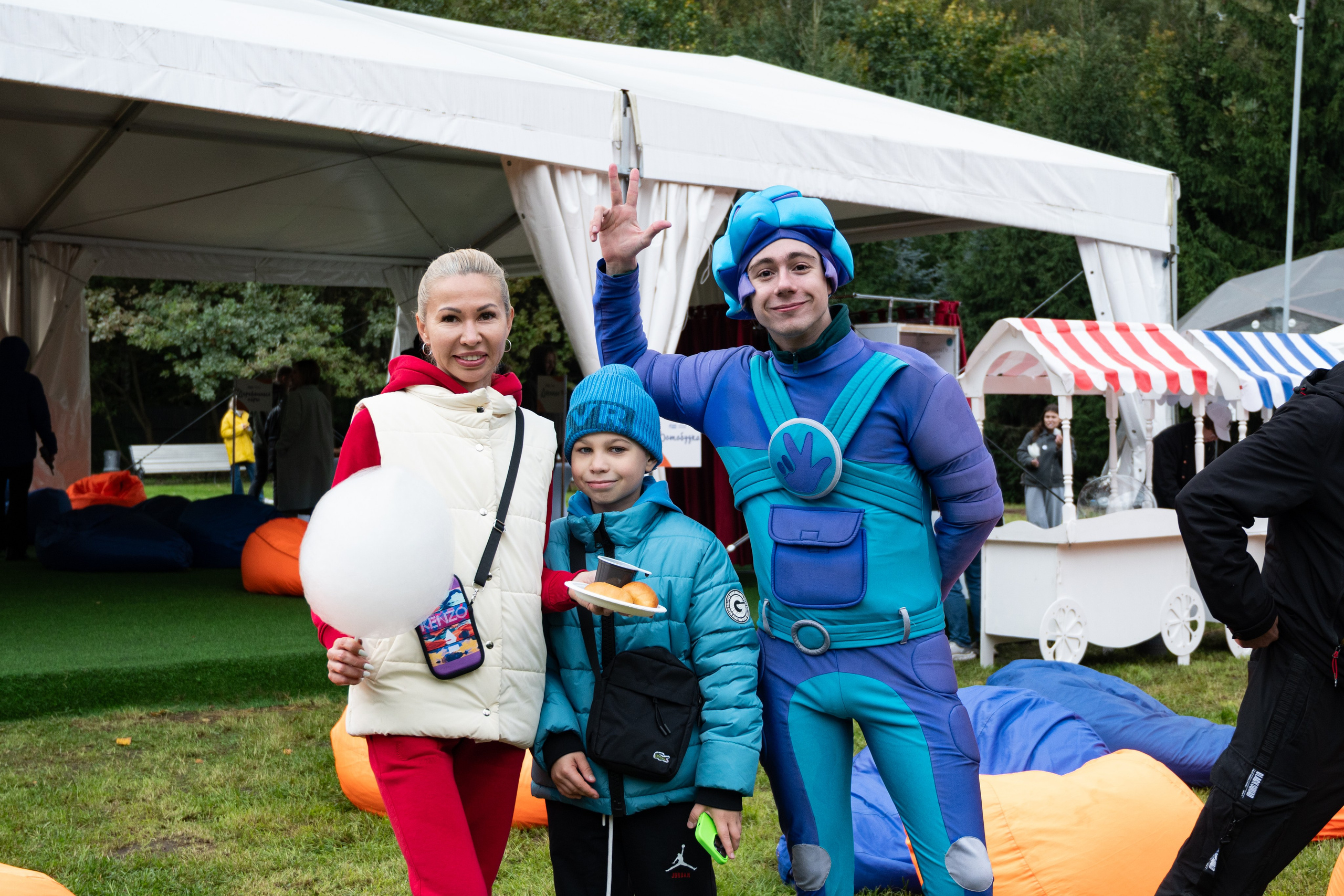 Репортаж на семейном фестивале для сотрудников «Газпромнефть». Фотограф мероприятий в Москве