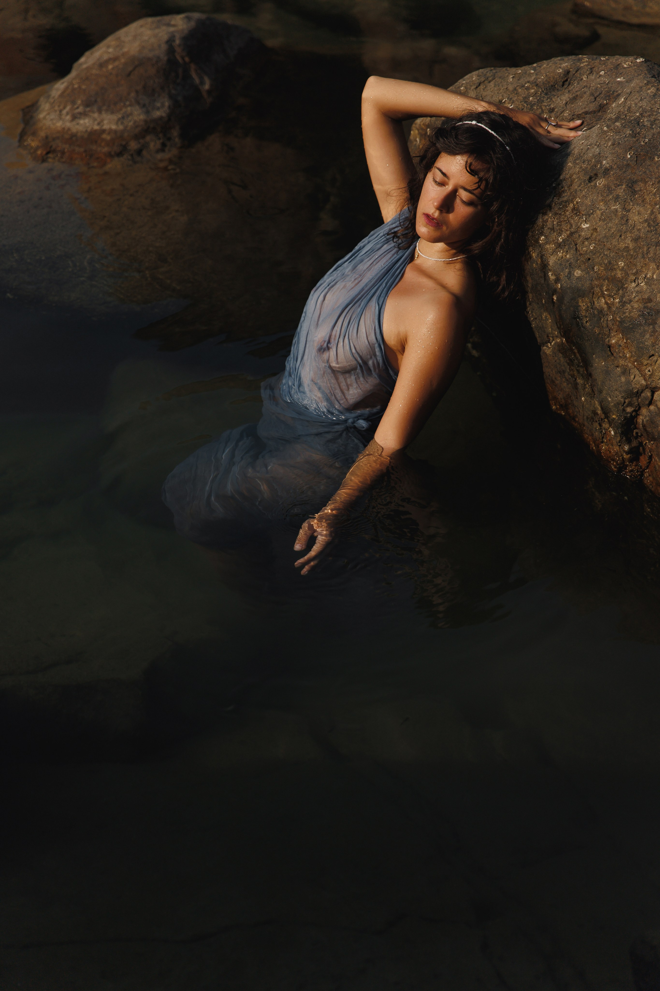 Богиня ин зе оушен. Wedding photographer in St. Petersburg, Europe and Israel Anna Agafon