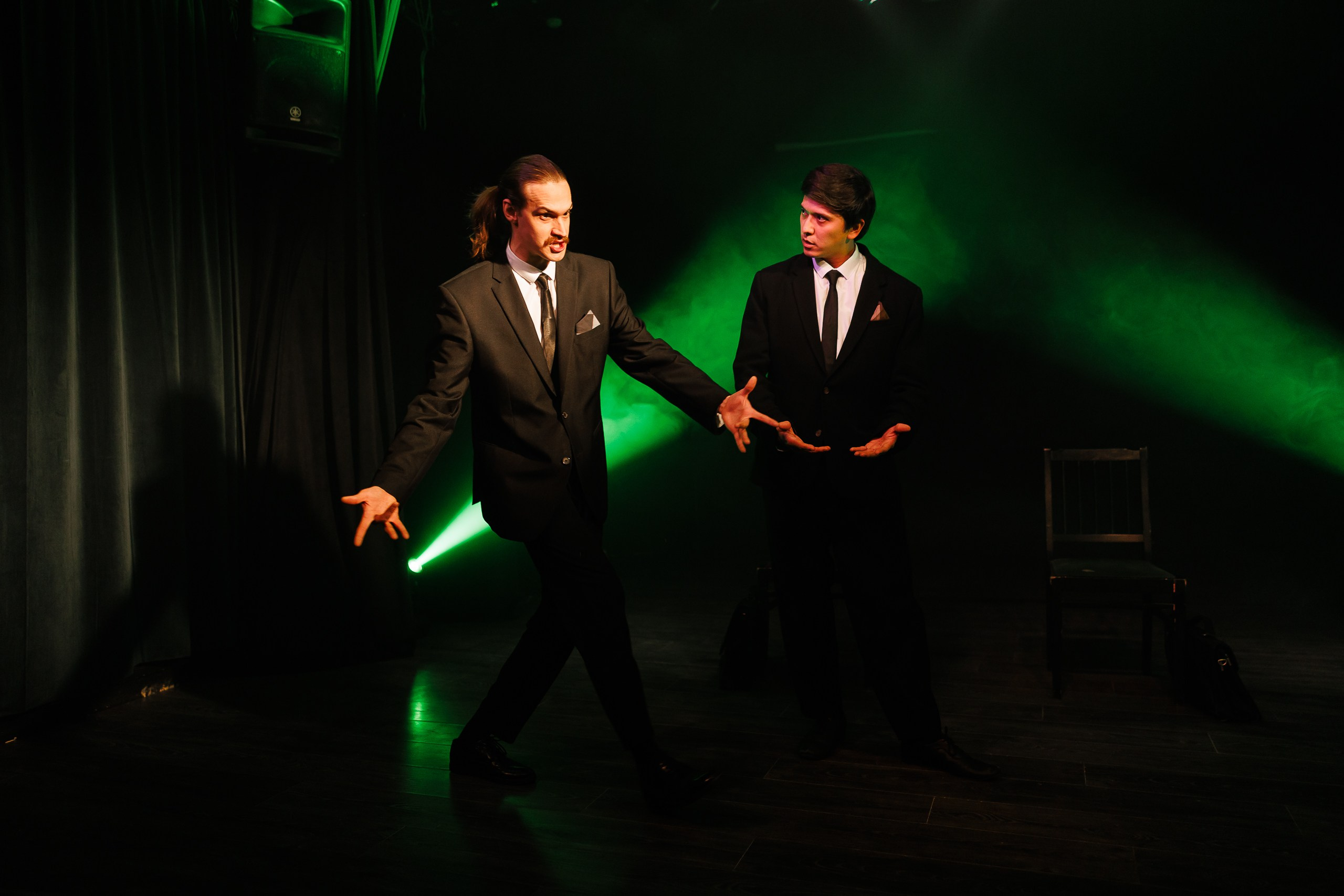 Спектакль «СТРИПТИЗ» от театра Д. Лица в СПб. Фотограф в Санкт-Петербурге — Сергей Петров