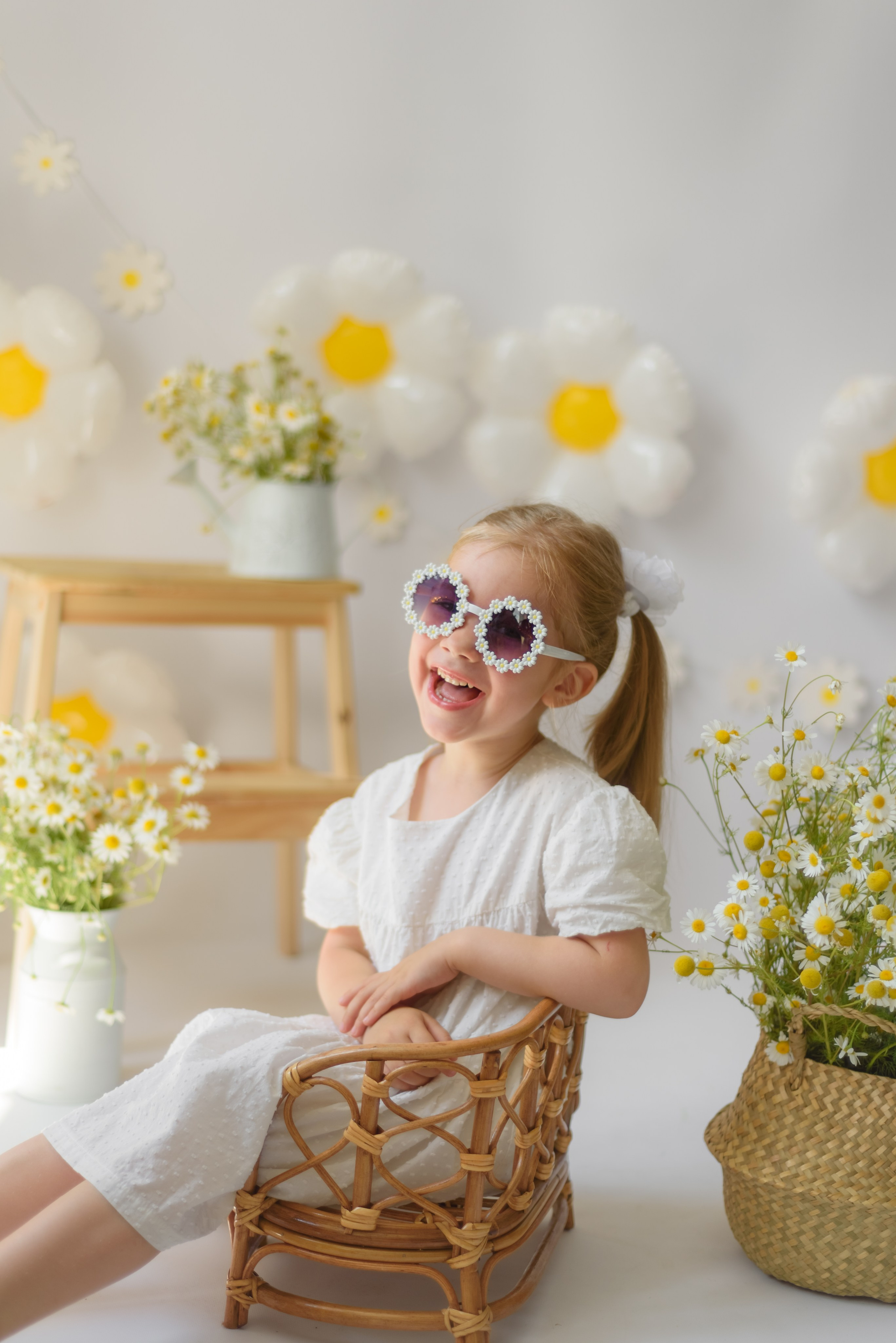 Фотопроект «Ромашки» Полина. Детский Фотограф |Фотограф на годик в Брянске Ирина Романова