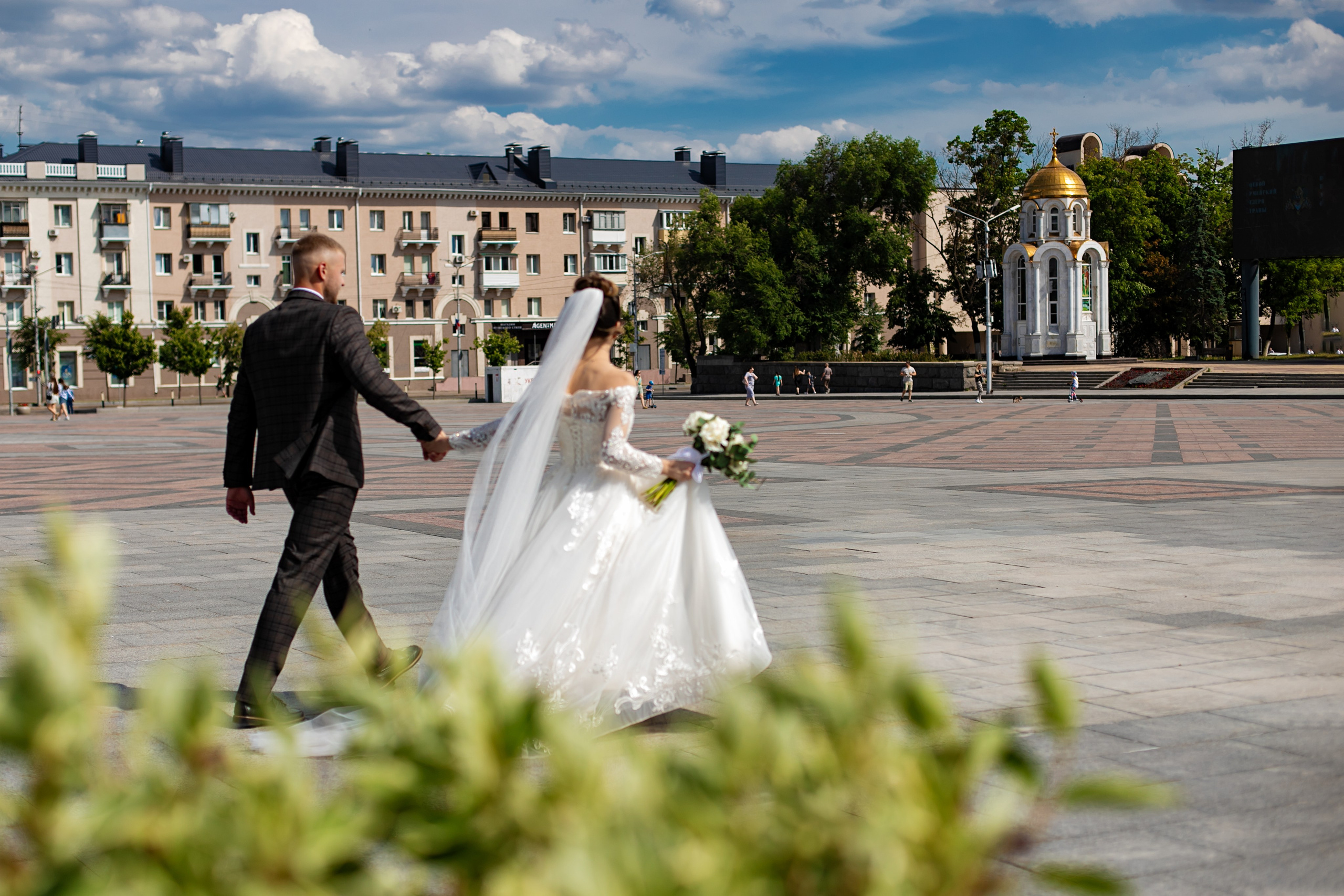 соборная площадь белгород 2024, свадьба белгород 2024