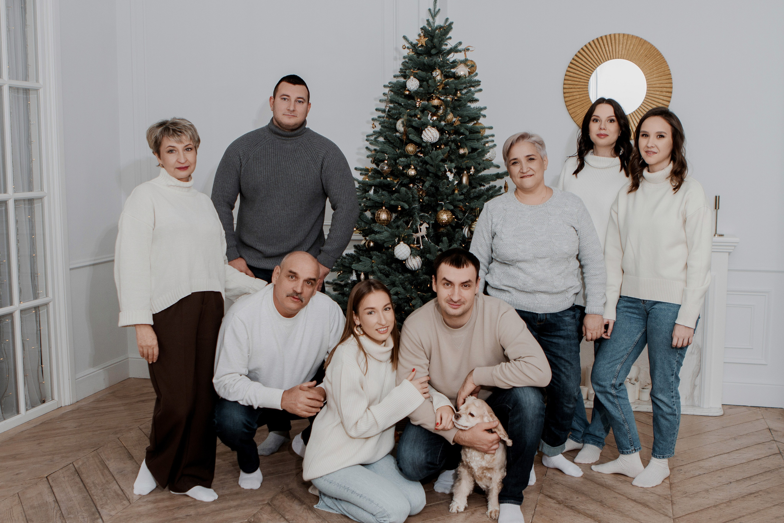 Новогодняя семейная фотосессия. Свадебный и семейный фотограф Ибрагимова Мария из Екатеринбурга