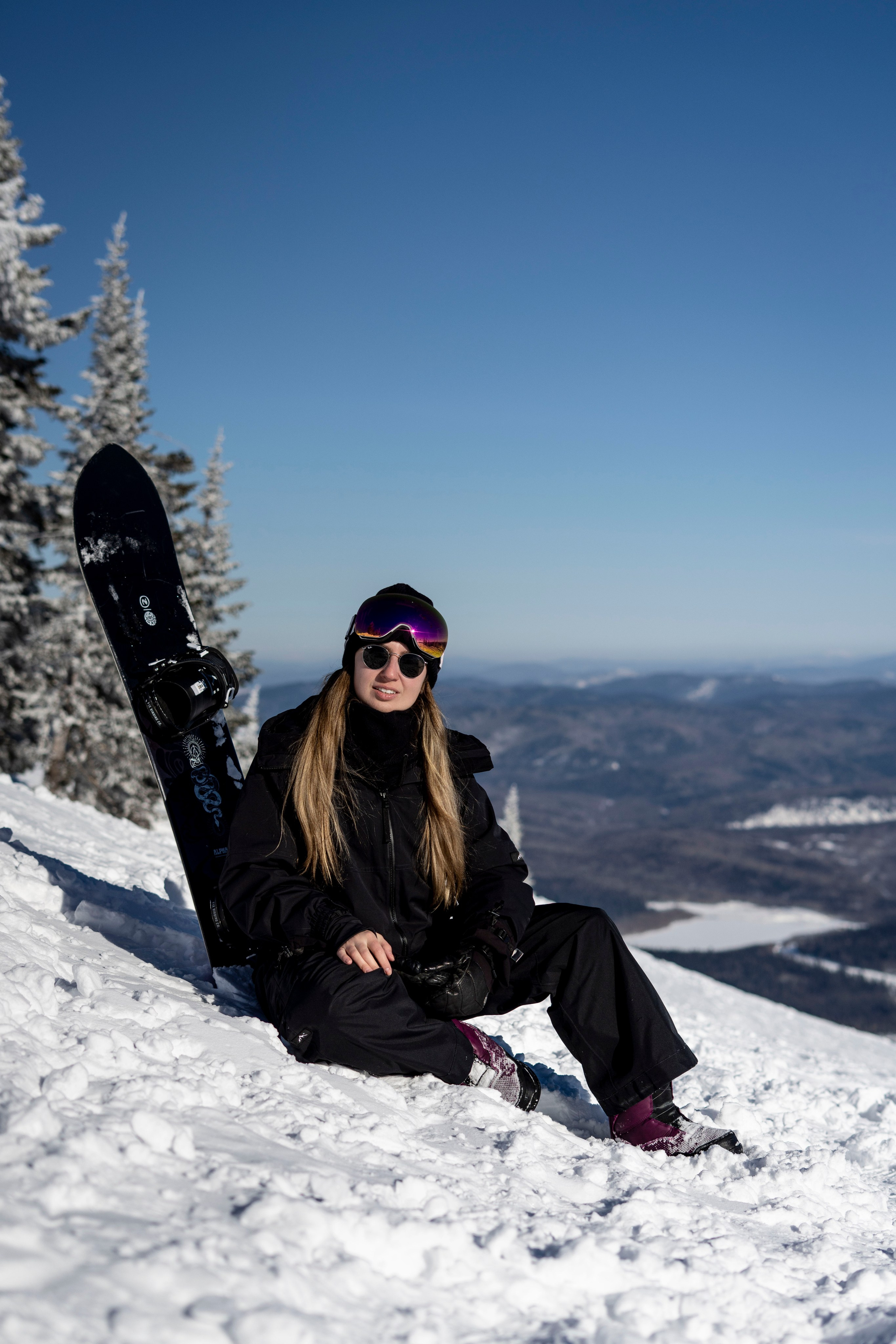 Фотосессия на вершине. Анастасия Паршукова — фотограф Шерегеш Новосибирск