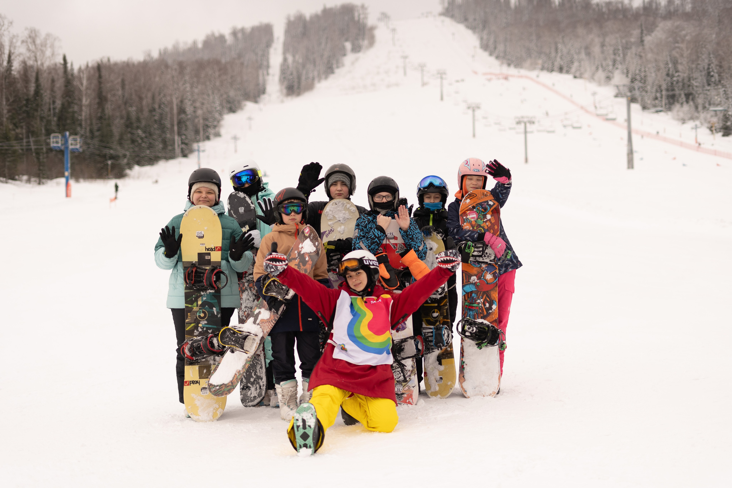 Репортаж Детский Лагерь. Анастасия Паршукова — фотограф Шерегеш Новосибирск