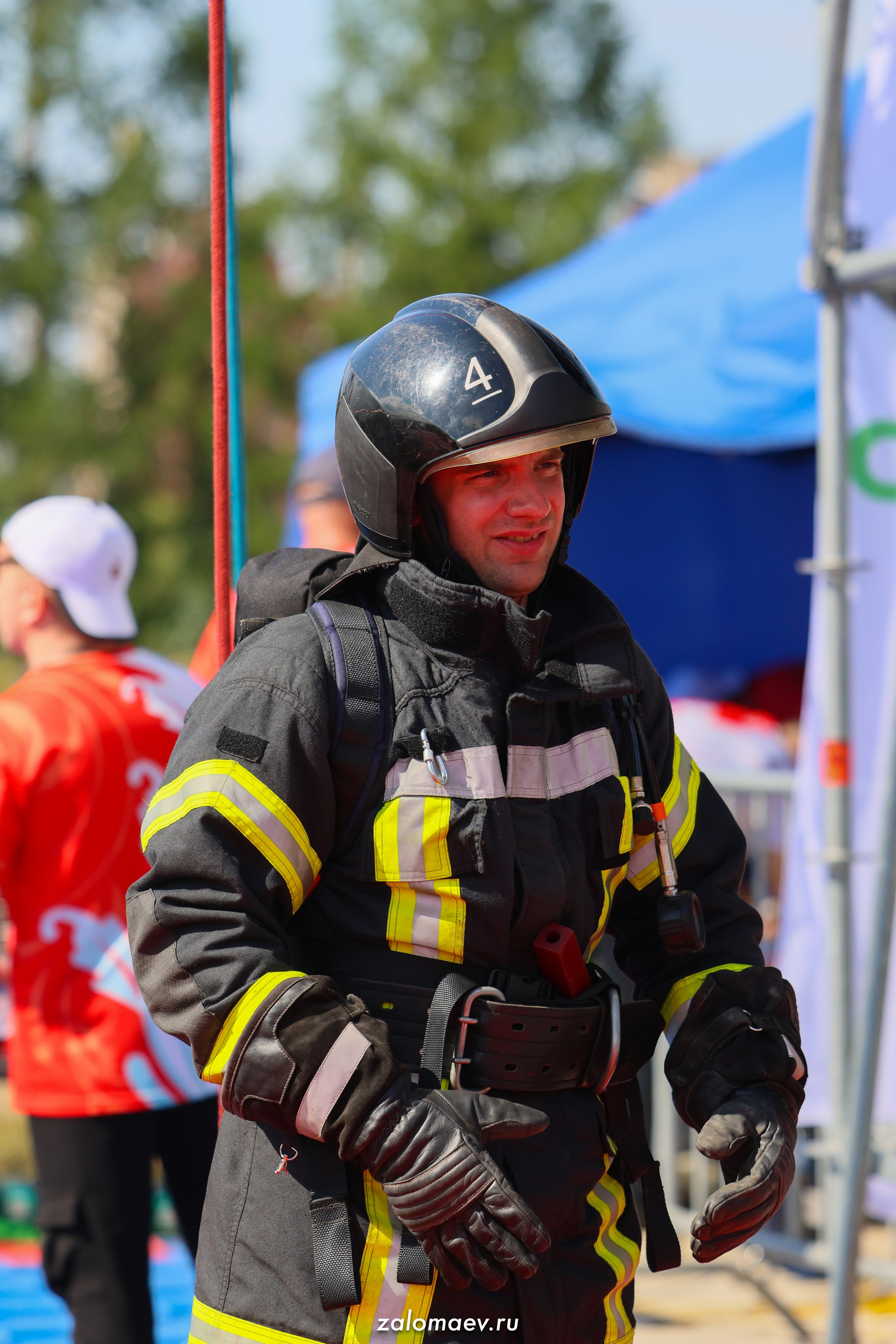 Сильнейший пожарный. Фотограф Александр Заломаев