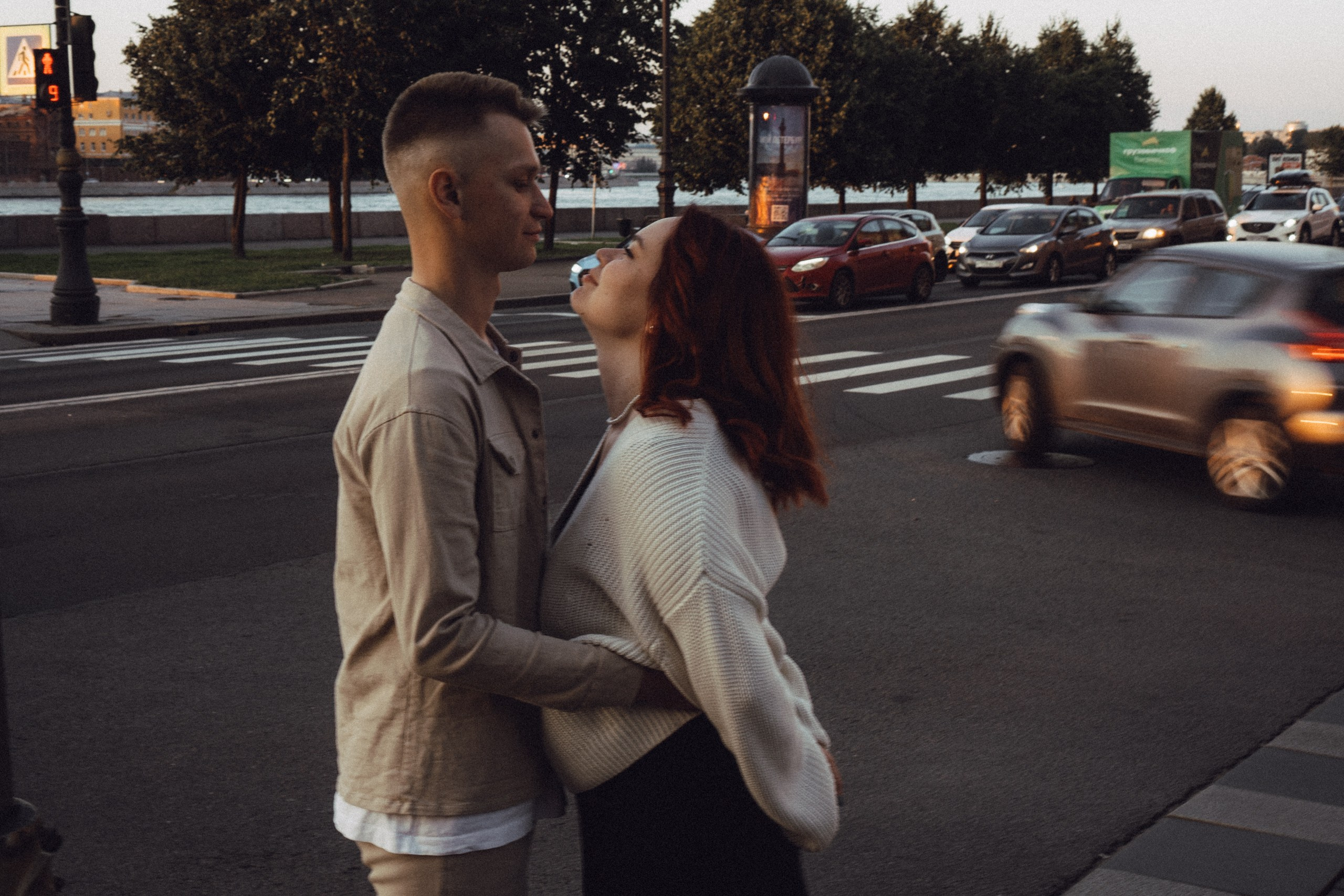 Любовная прогулка на закате. Профессиональный фотограф, Санкт-Петербург — Виктория Богомолова