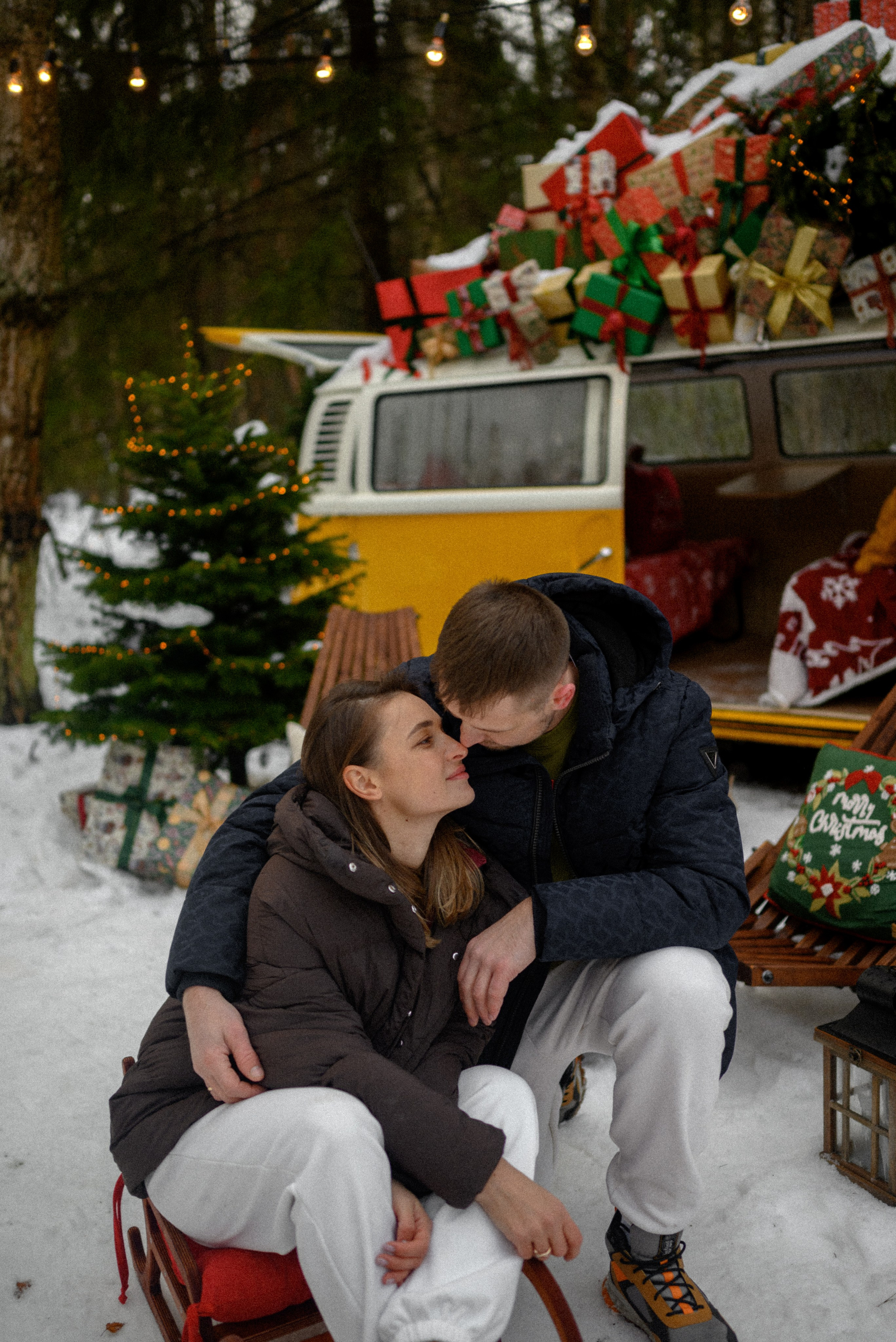 Новогоднее приключение. Семейный и детский фотограф в Москве Князева Диана