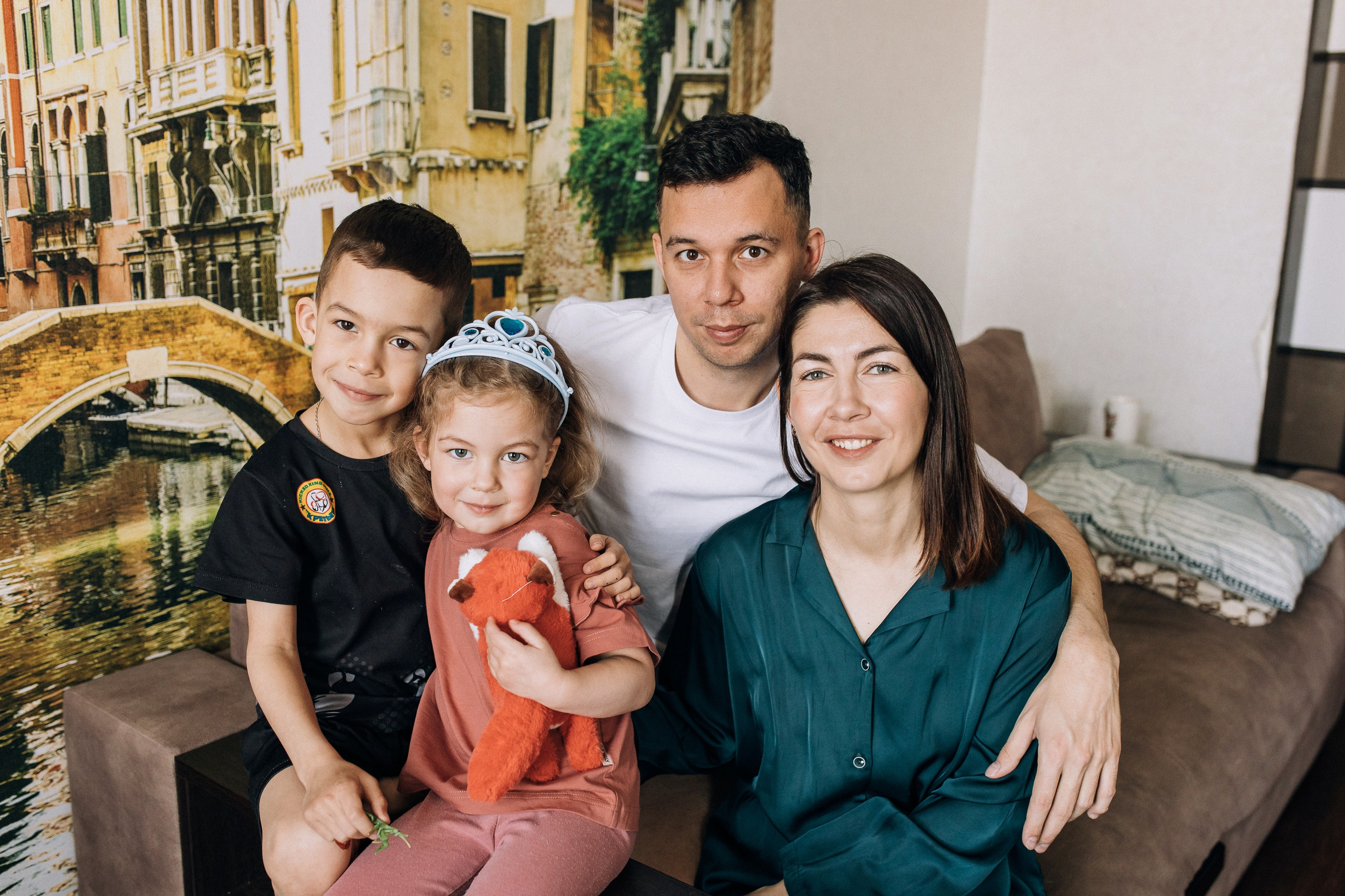 Руслан, Катя, Рамир и Роксана. Семейный фотограф Трусова Евгения в Екатеринбурге