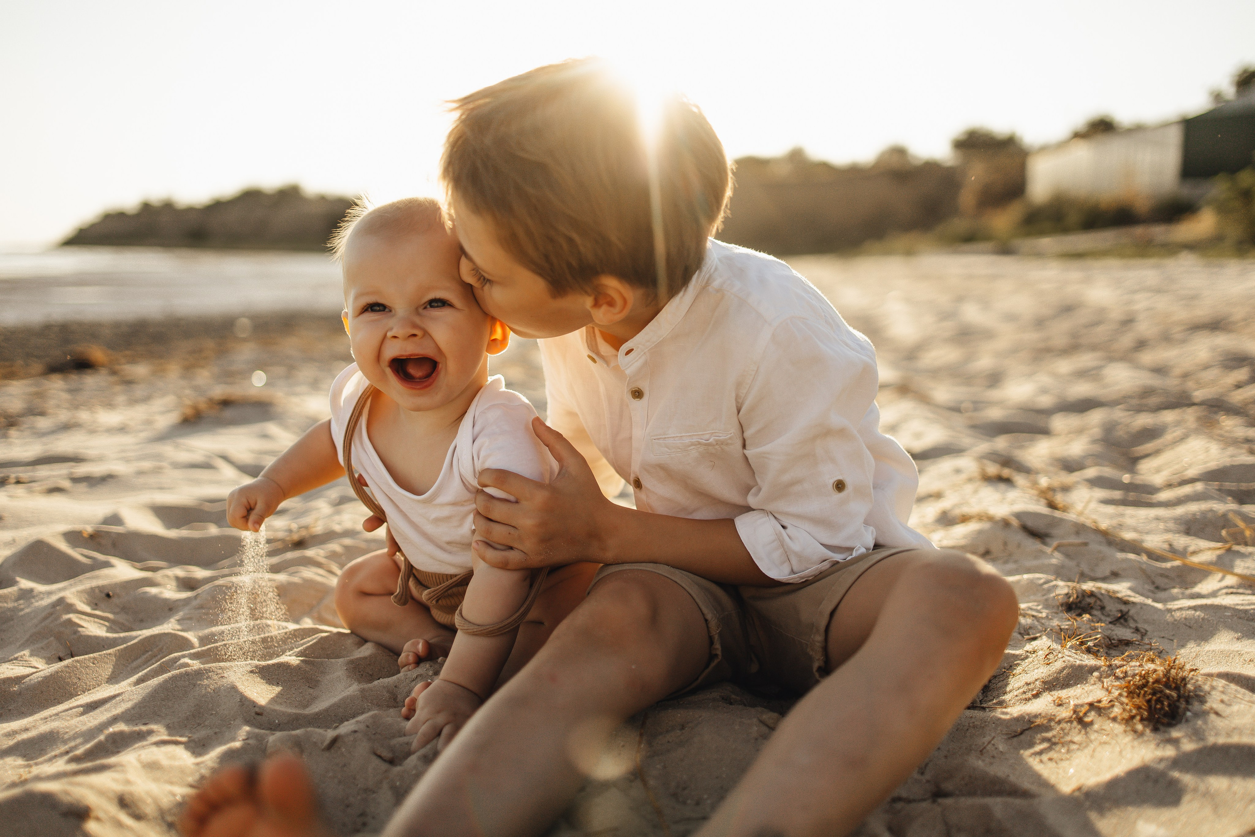 Летняя история на берегу. Семейный и детский фотограф, таганрог, ростов-на-дону
