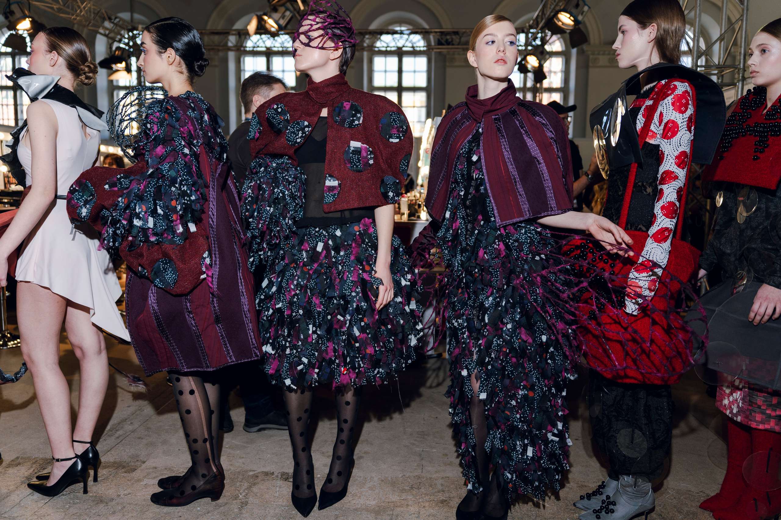 Показ Школы дизайна НИУ ВШЭ на Московской неделе моды. Фотограф в Москве Савкина Евгения