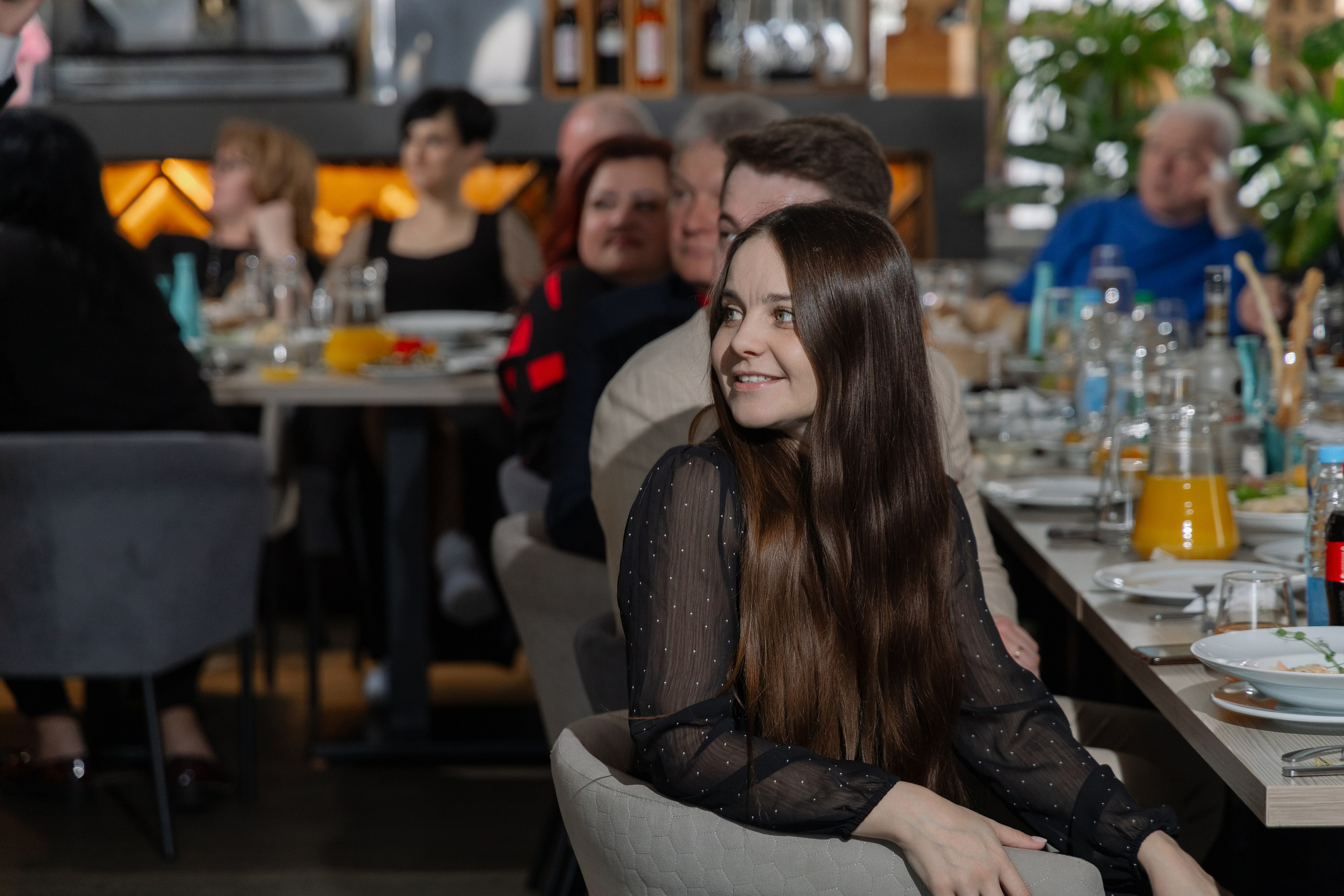 Фотосъемка юбилея в кафе BALDENINI в Минске. Свадебный фотограф в Минске/Беларуси Сергей Спиридонов