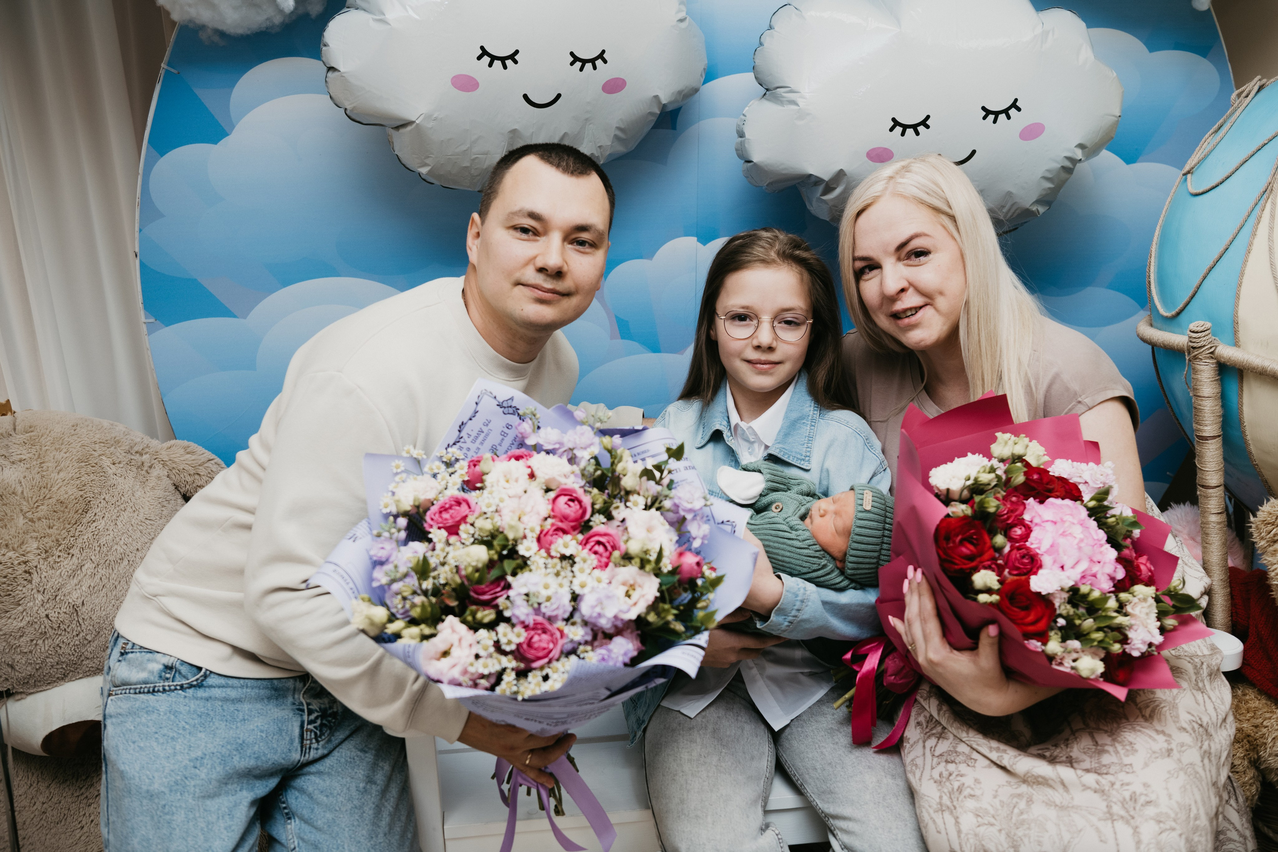 Выписка Степана на Севастопольском. Фотограф на выписку из роддома в Москве и МО