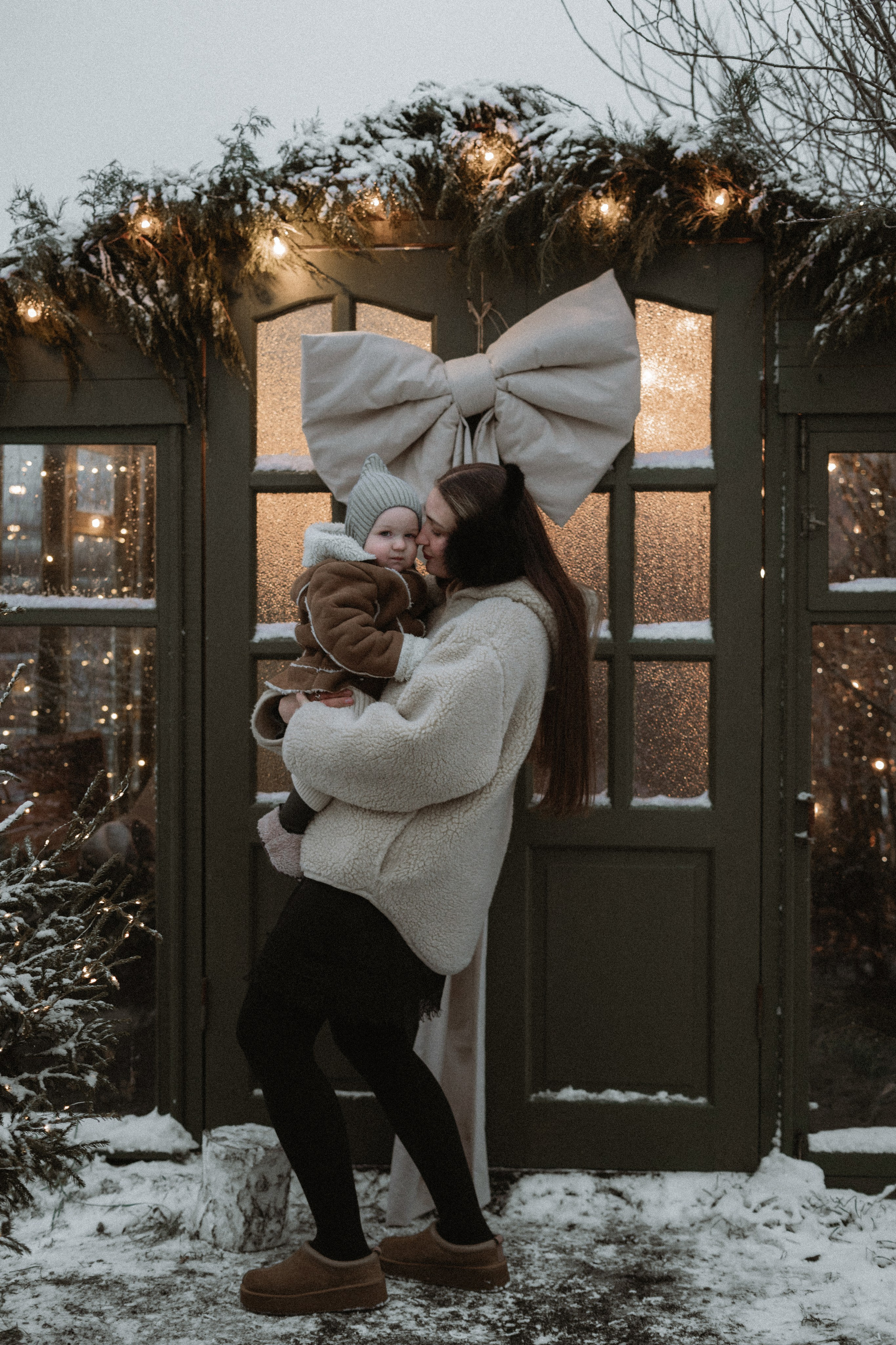 Новый год на даче. Семейный фотограф в Челябинске Юлия Короткова