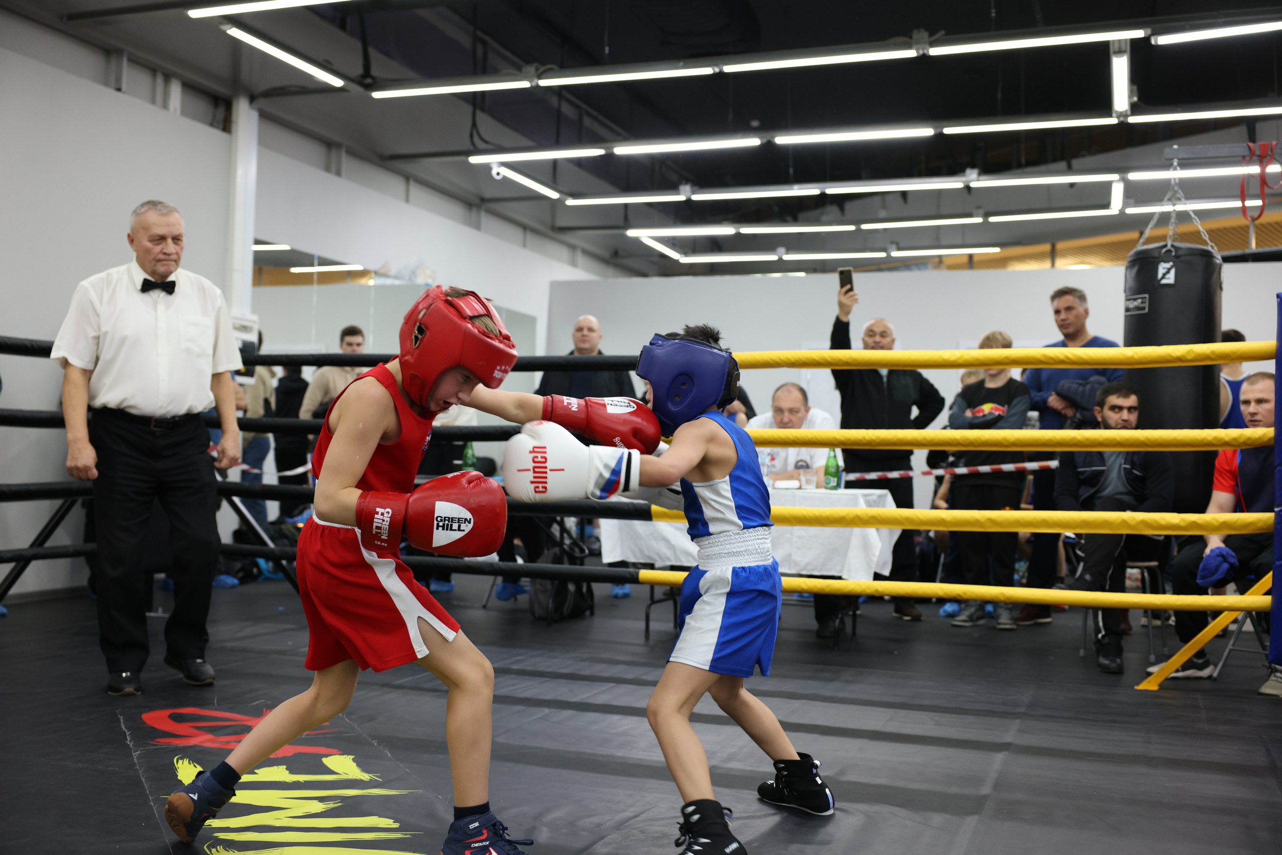 Открытый ринг «кубок ООО «ТЭК НеваСпецТяж». Фотограф Александр Заломаев