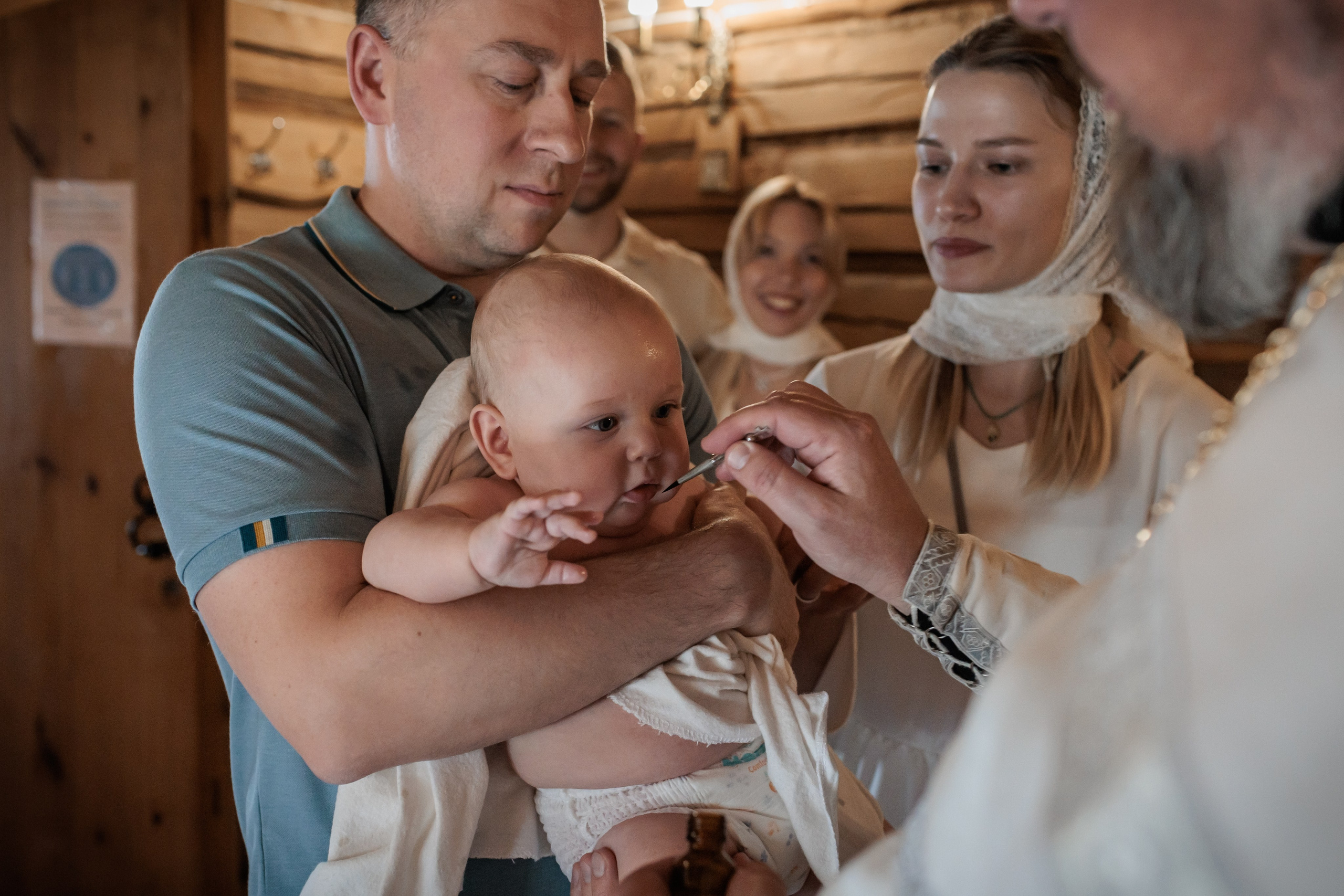 Крещение в Храме Успения Пресвятой Богородицы в Косино. Профессиональный фотограф в Москве и Мо Мария Шантарёва