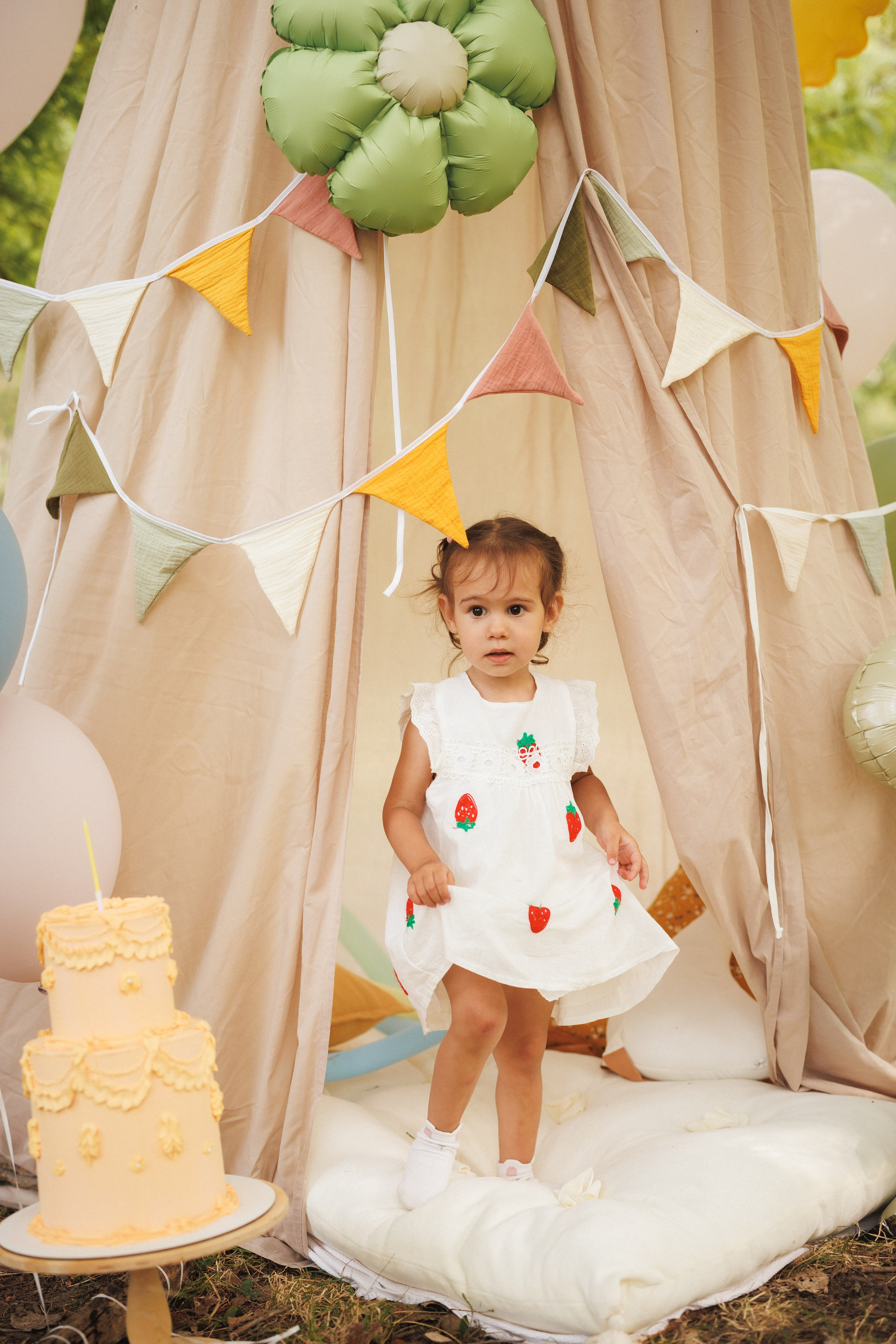 Детская, семейная фотосессия для именинников в парке, город Краснодар. Семейный и детский фотограф в Краснодаре Анна Трашкова