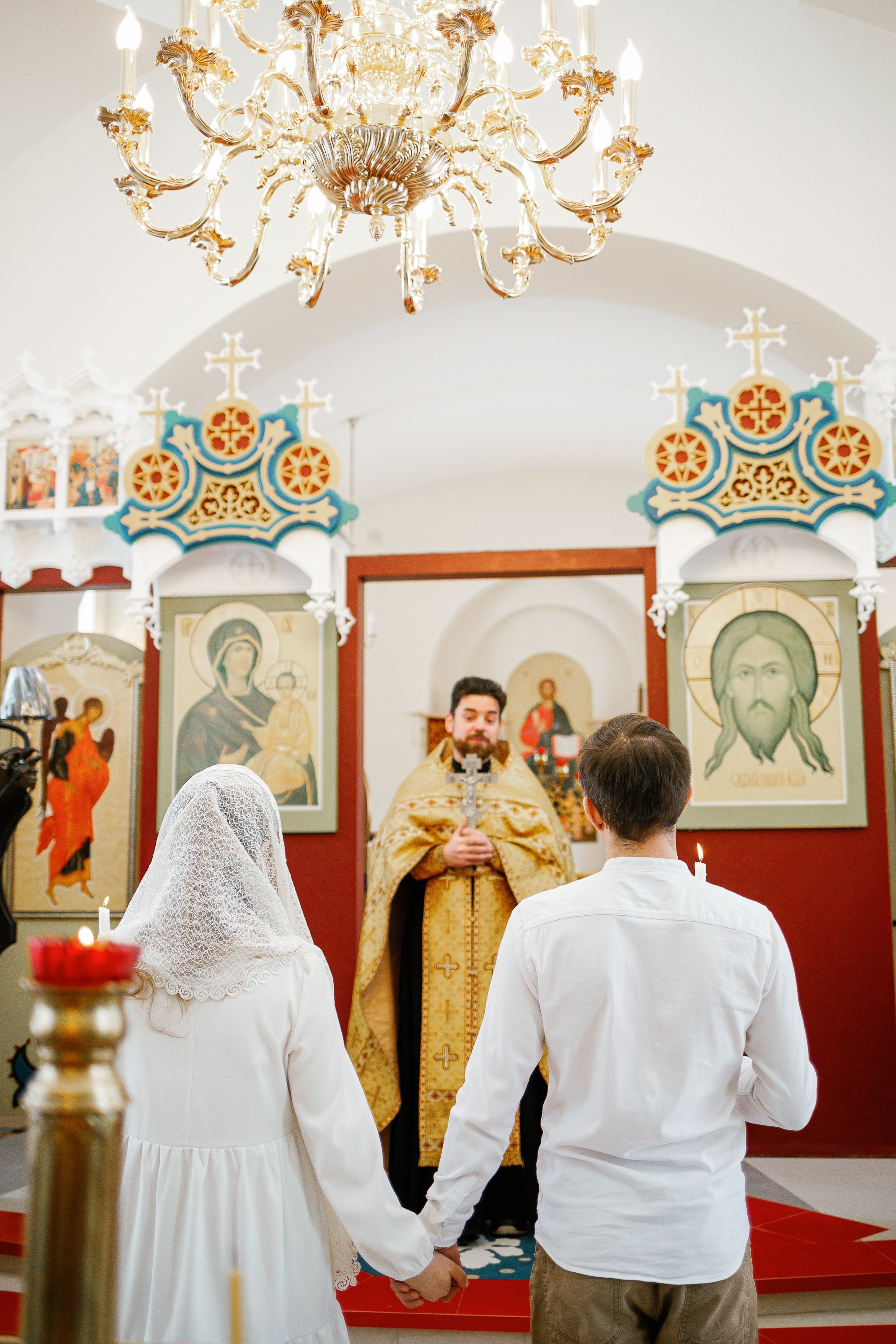 Венчание семейной пары