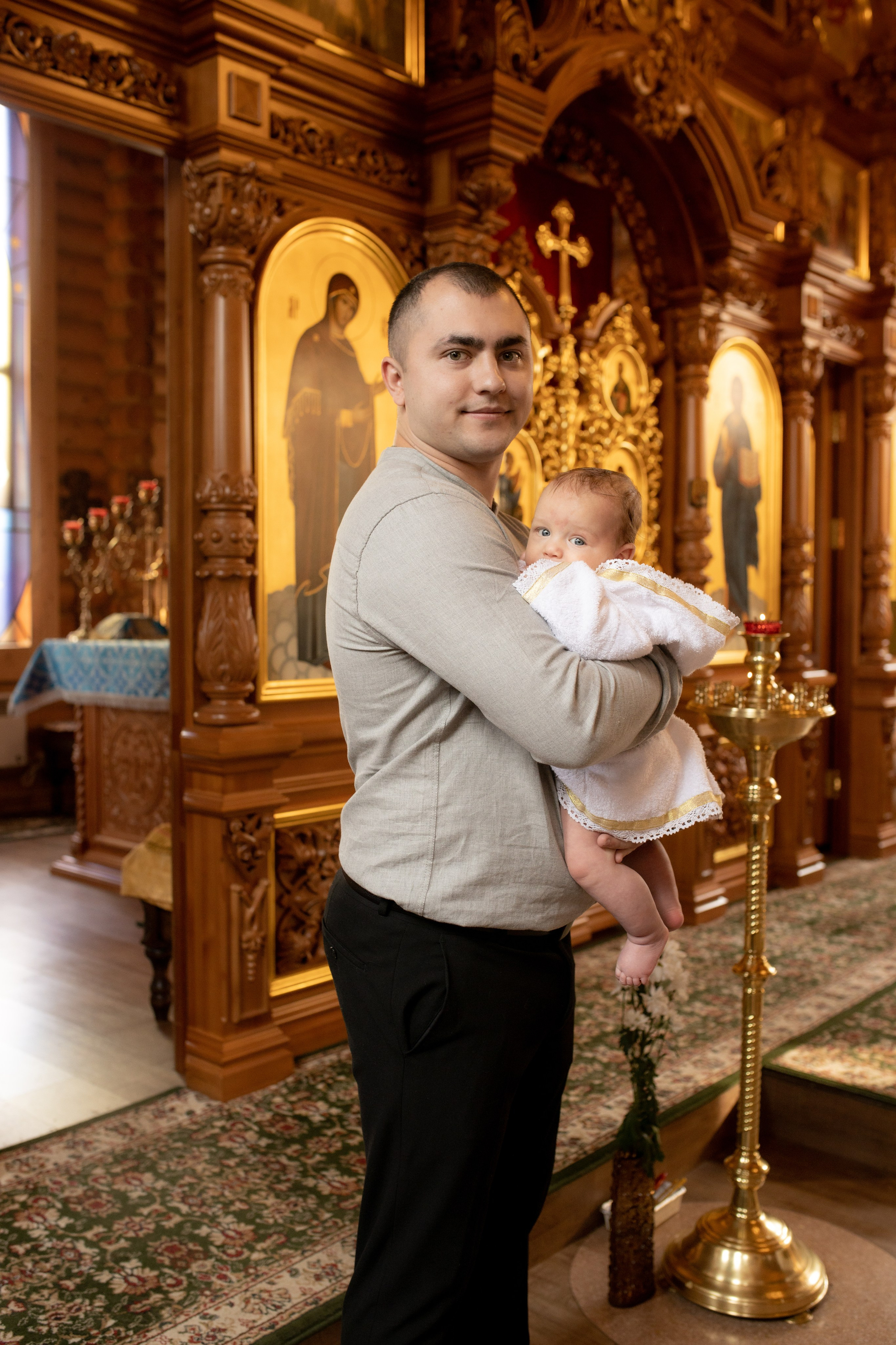 Таинство крещения Марка. Фотограф в Железнодорожном и Балашихе